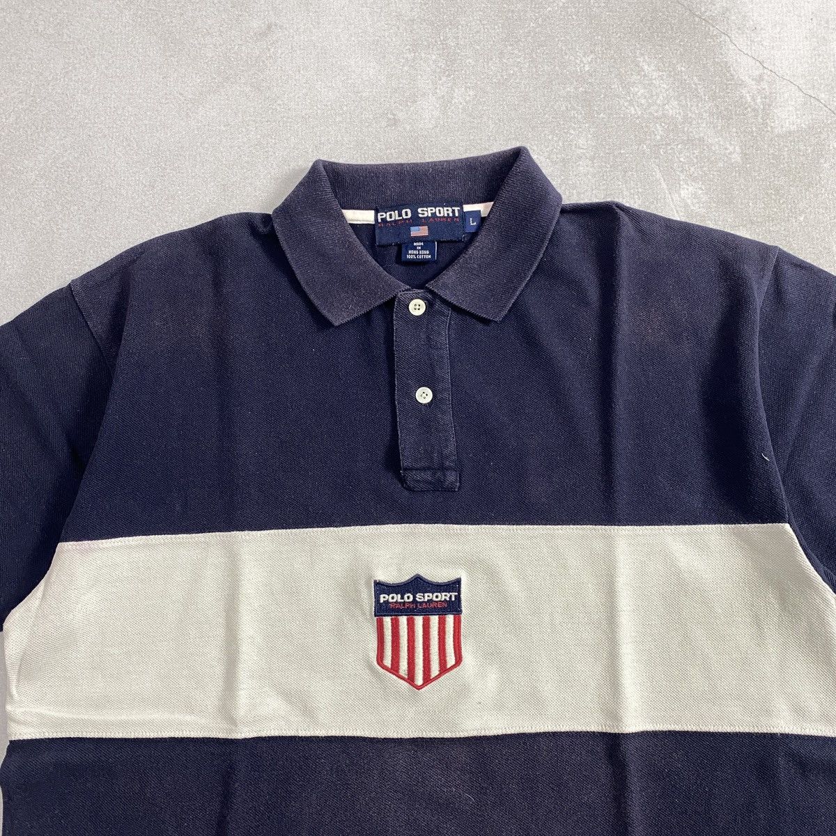 Polo Ralph Lauren Vintage 90’s Ralph Lauren Polo Sport Size US L / EU 52-54 / 3 - 3 Thumbnail