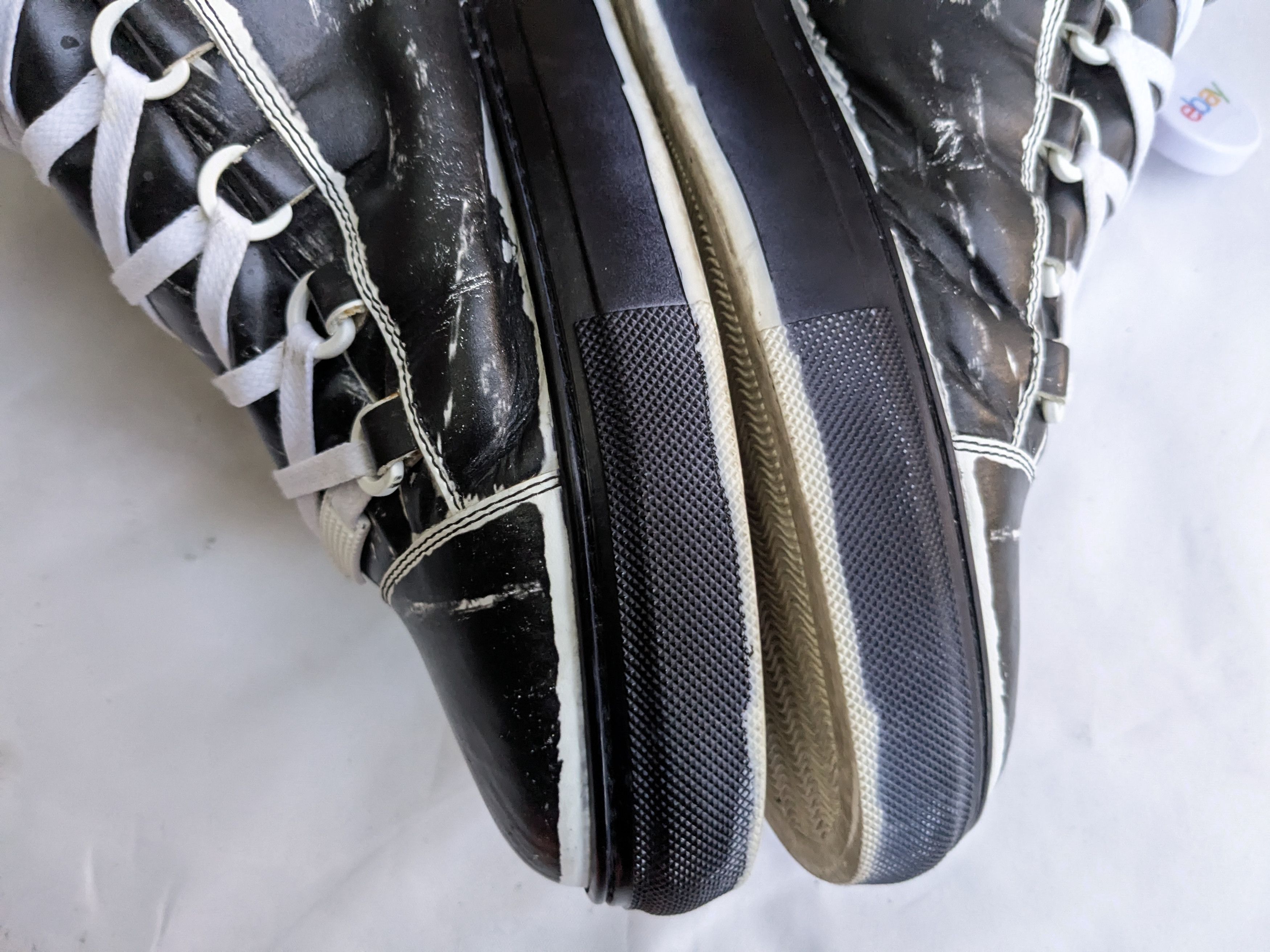 Balenciaga Balenciaga Arena Black White 11 Leather High Tops Size US 11 / EU 44 - 7 Thumbnail