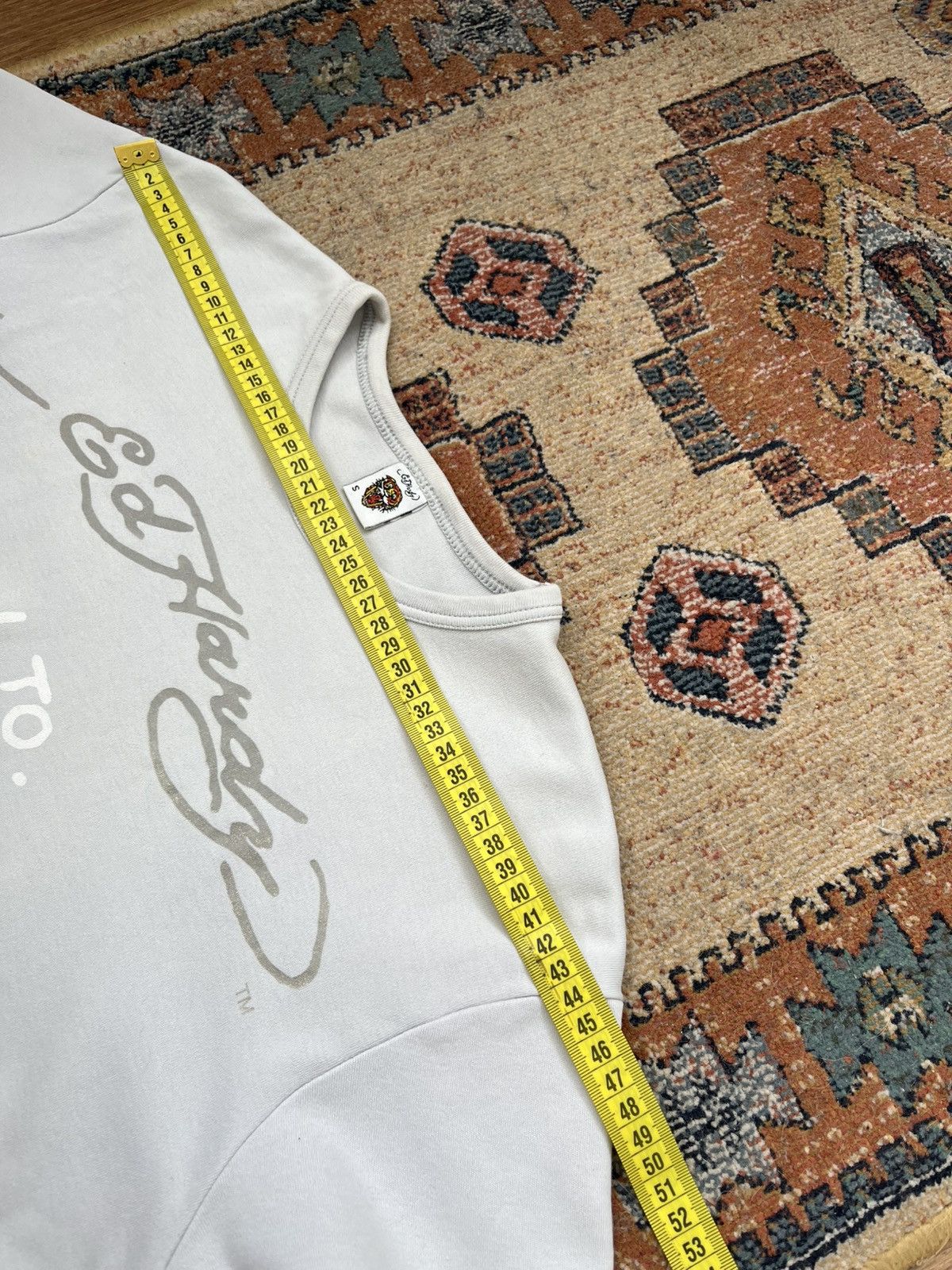 Ed Hardy × Vintage Ed Hardy T-Shirt White Women's Printed Size S Size S / US 4 / IT 40 - 11 Thumbnail