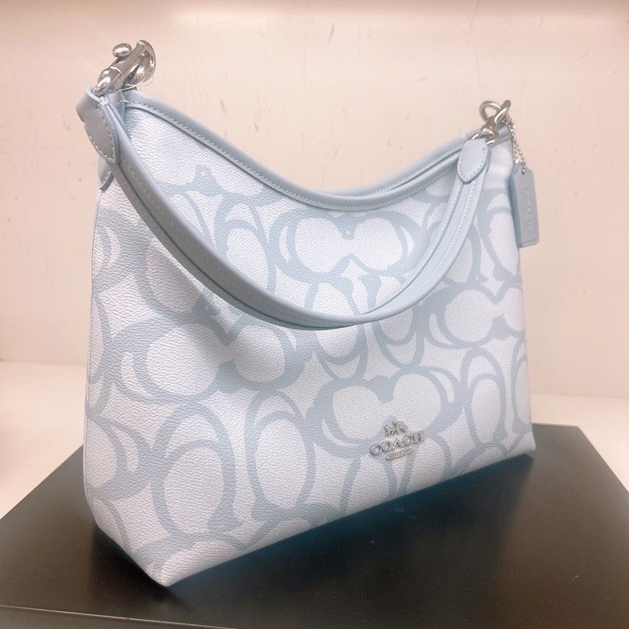 Coach Laurel Shoulder Bag In Sketch Signature Canvas CBH87 Size ONE SIZE - 2 Thumbnail