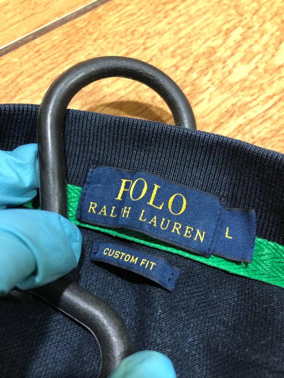 Polo Ralph Lauren Vintage Polo Ralph Lauren Custom Fit Polo Size L Size US L / EU 52-54 / 3 - 2 Thumbnail