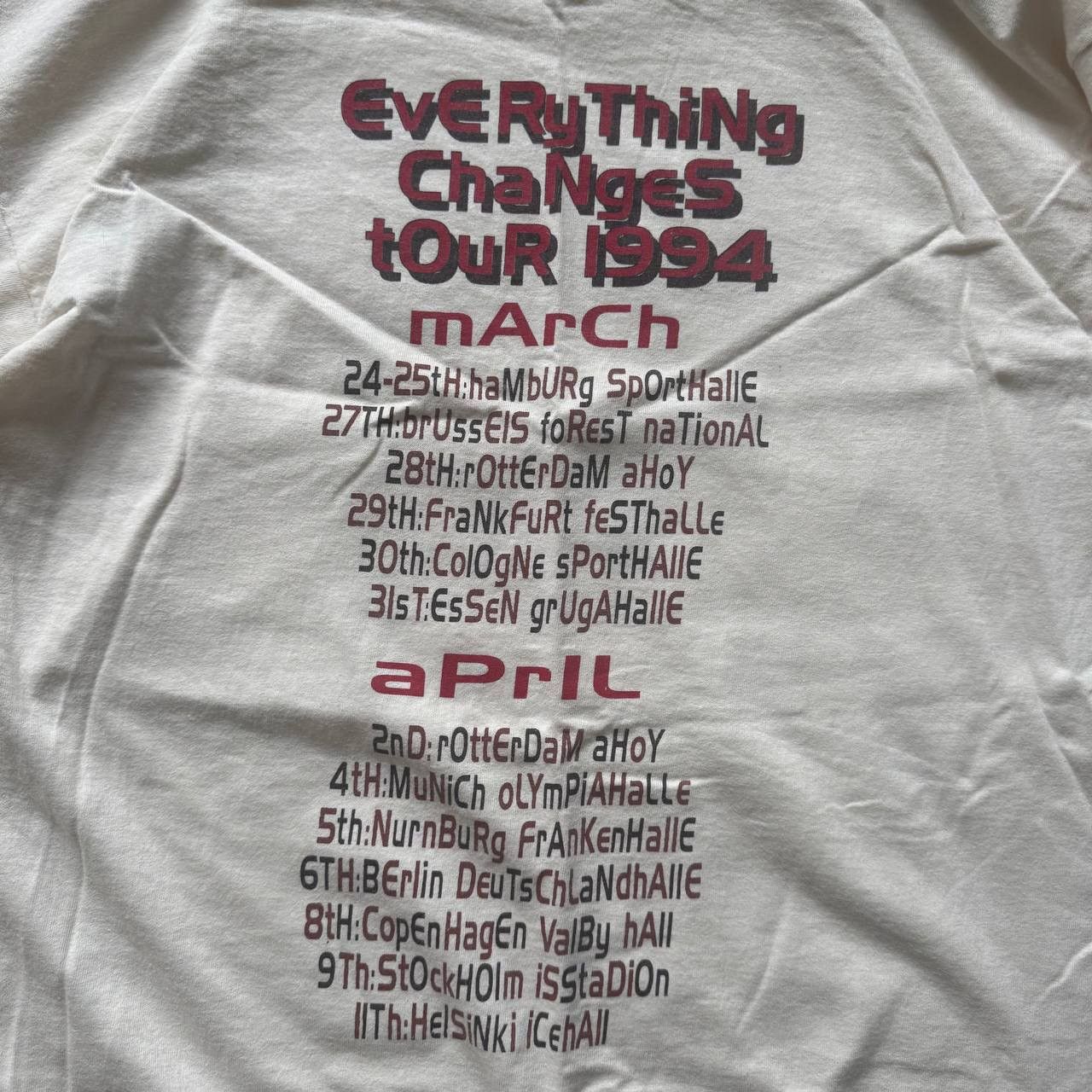 Band Tees Take That Brit Pop Everything Changes Concert Tour (Rare) Size US L / EU 52-54 / 3 - 4 Thumbnail