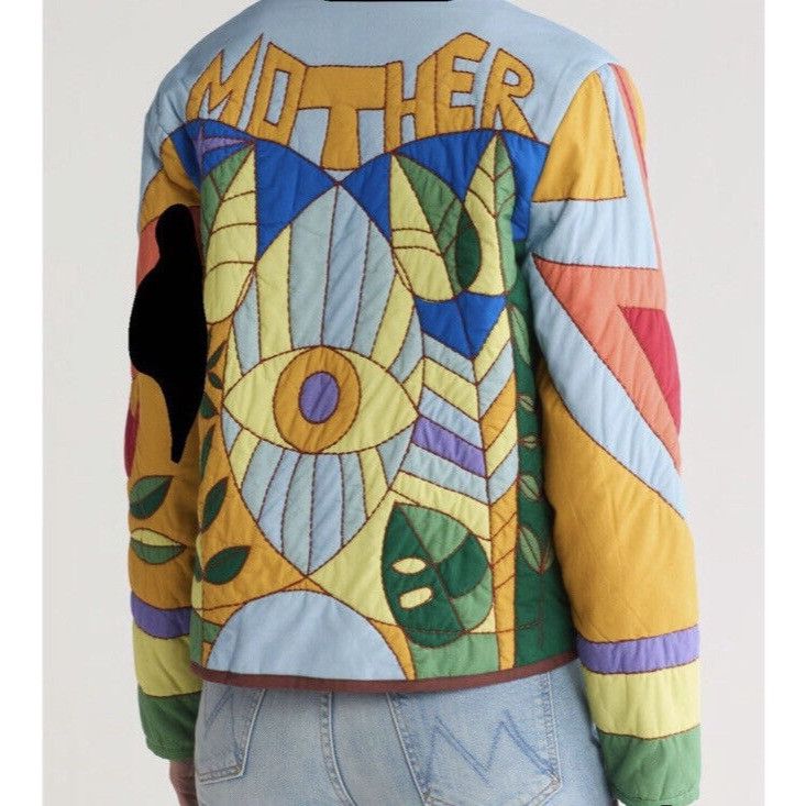 MOTHER MOTHER Women’s Jacket On The Fringe Quilted Coat 70s Colorfu Size S / US 4 / IT 40 - 4 Thumbnail