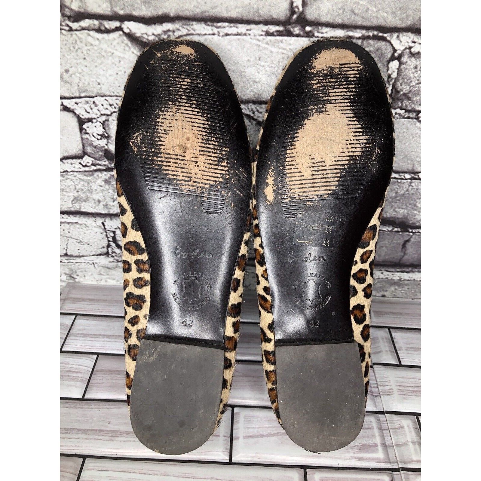 Boden Boden Leopard Print Calf Hair Tassel Ballet Flats Shoes Wome Size US 11 / IT 41 - 19 Thumbnail