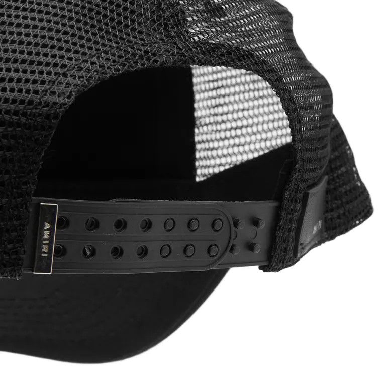 Amiri o1mle0924 Size : OS / Bandana Rabbit Trucker Hat in Black Size ONE SIZE - 3 Thumbnail