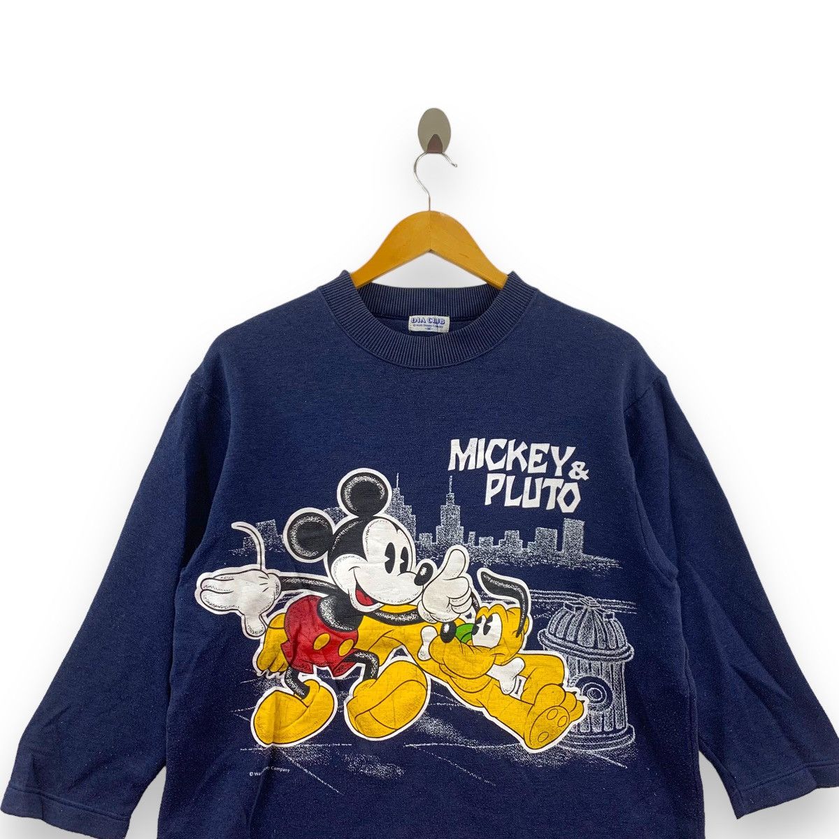 Disney Vintage 80’ DIA CLUB MICKEY & PLUTO Walt Disney Size M / US 6-8 / IT 42-44 - 2 Thumbnail