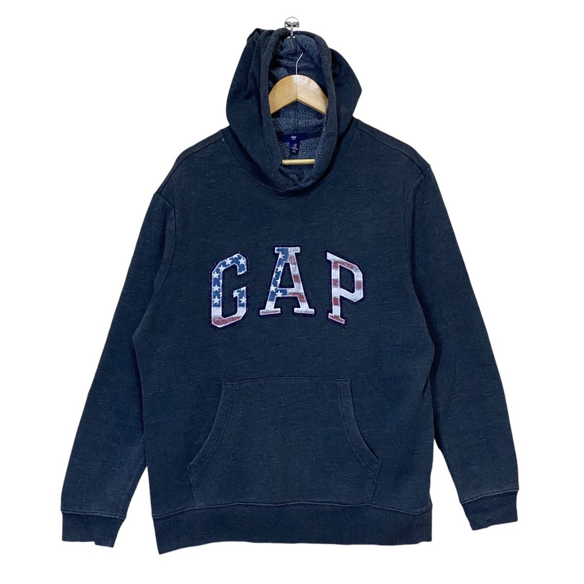 Vintage GAP BIG LOGO HOODIE Size US L / EU 52-54 / 3 - 1 Thumbnail