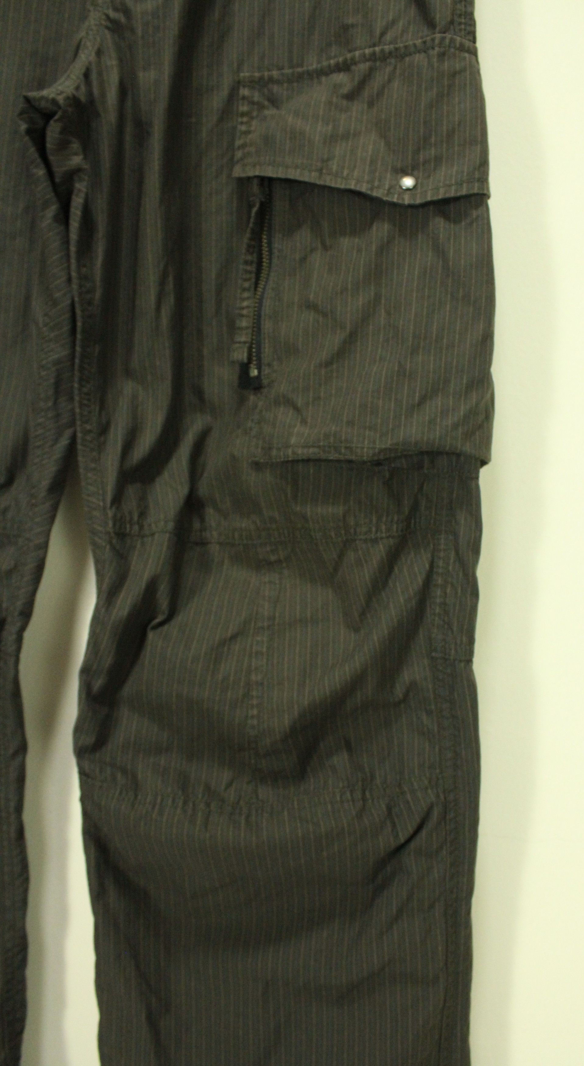 Hysteric Glamour PPFM Pants Stripe Utility Cargos Multipockets Parachute Size US 32 / EU 48 - 5 Thumbnail