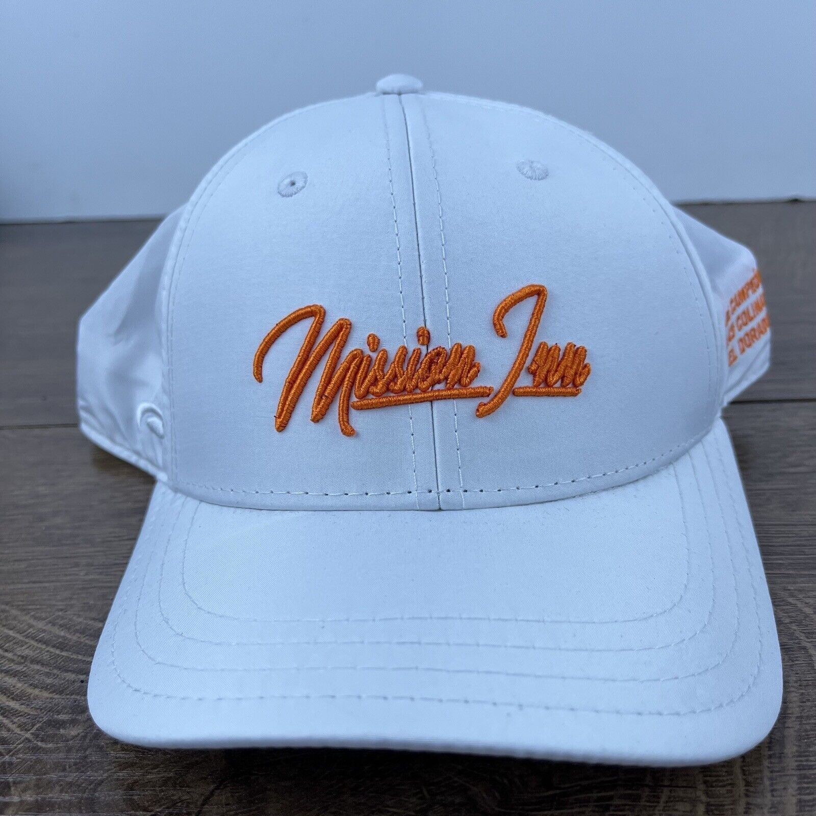 Other Mission Inn Hat Mission Snapback Hat White Hat Adjustable Wh Size ONE SIZE - 1 Thumbnail