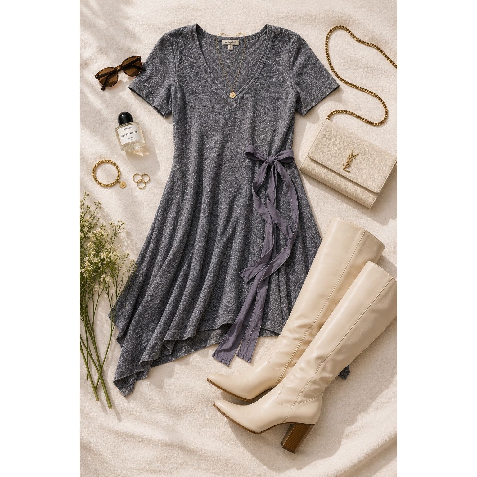 Susana Monaco Susana Monaco alpaca wool blend tie waist sweater dress XS Size XS / US 0-2 / IT 36-38 - 8 Thumbnail