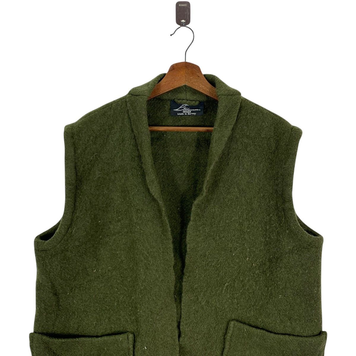 Vintage VINTAGE 1950s LILLUNN NORWEGIAN WOOL VEST Size US M / EU 48-50 / 2 - 3 Thumbnail