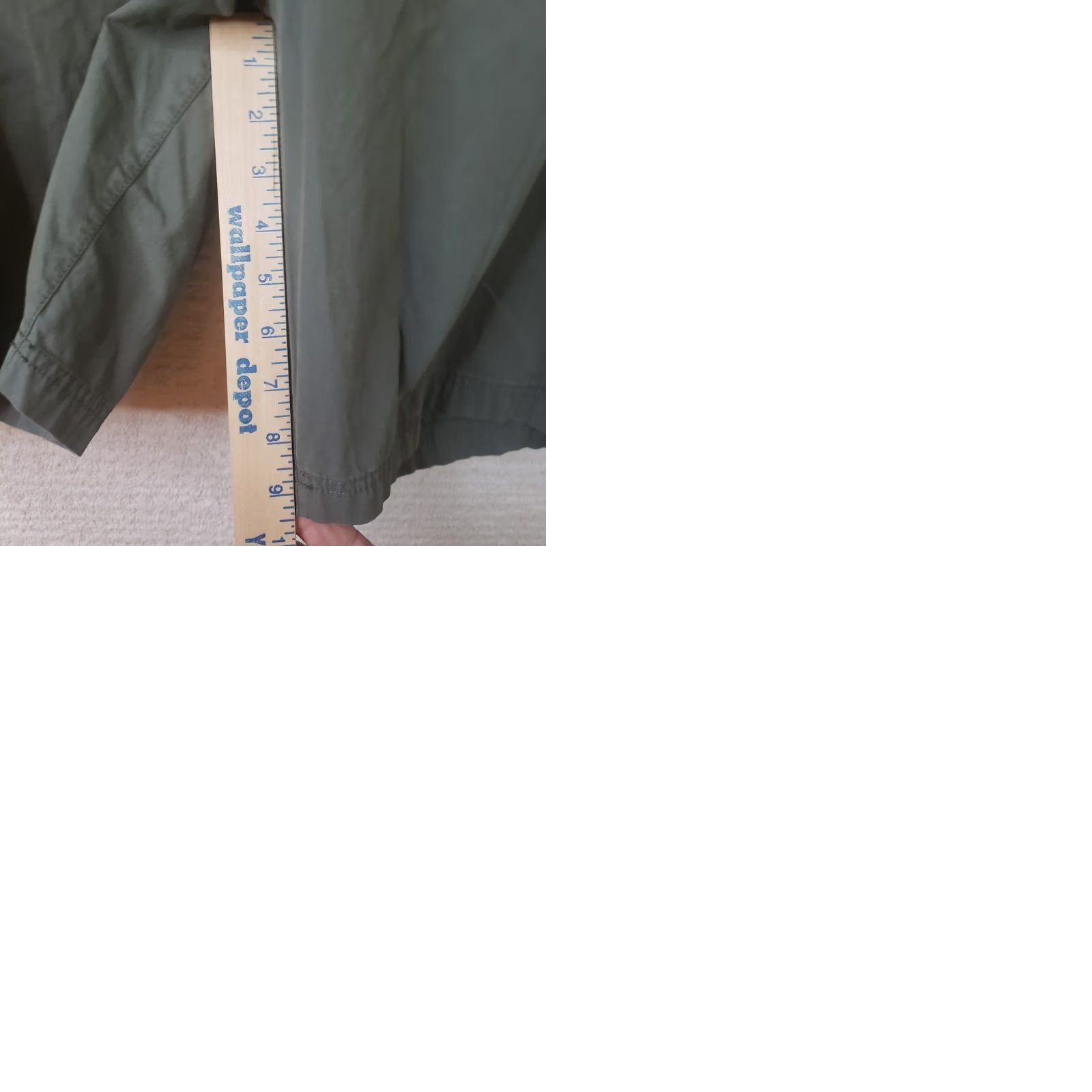 ExOfficio VINTAGE ExOfficio Shorts Mens 42x9.5 Green Khaki Cargo Pocket Outdoor Cotton Nylon Size US 42 / EU 58 - 9 Thumbnail
