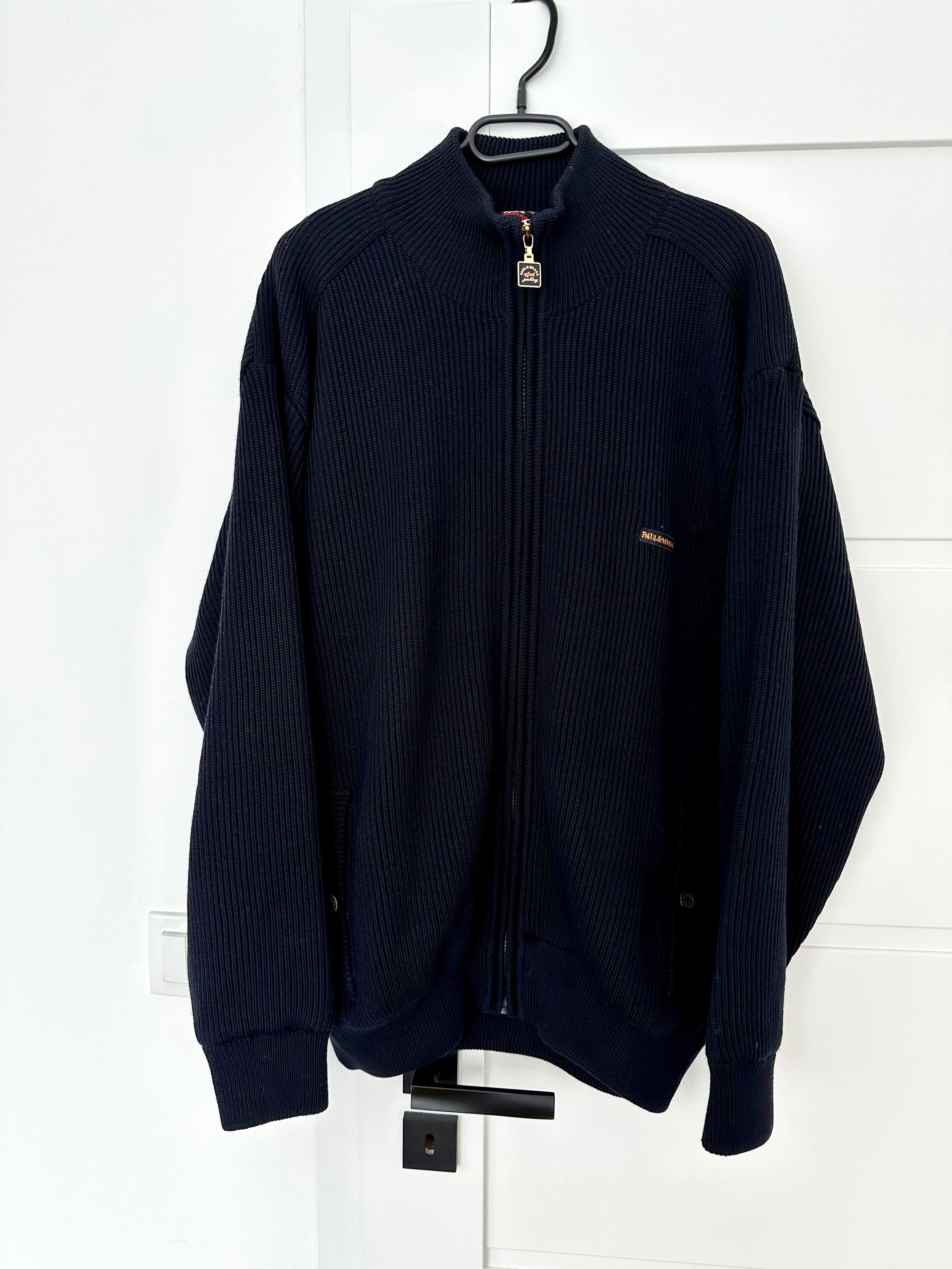 Paul & Shark Paul & Shark Yachting Wool Knit Jacket full zip dark blue Size US L / EU 52-54 / 3 - 1 Thumbnail