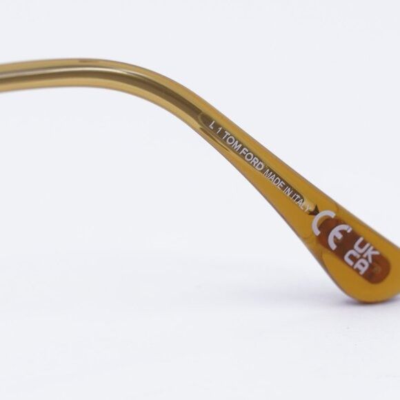 Tom Ford Tom Ford FT5876-B 014 Eyeglasses Ruthenium 56mm Butterfly Size ONE SIZE - 10 Thumbnail