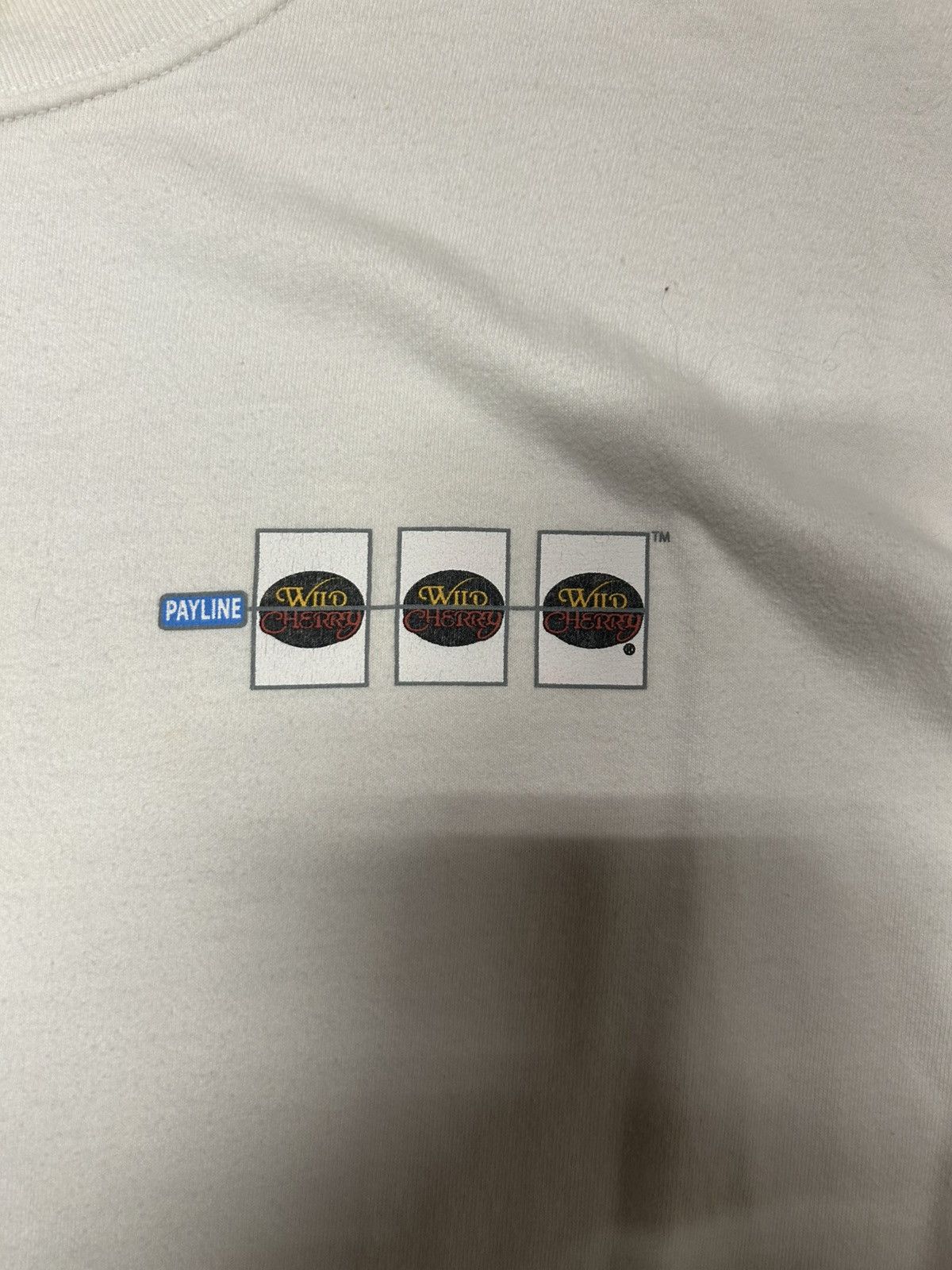 AAA Wild Cherry Vintage Casino Slots Tee Size US XL / EU 56 / 4 - 3 Thumbnail