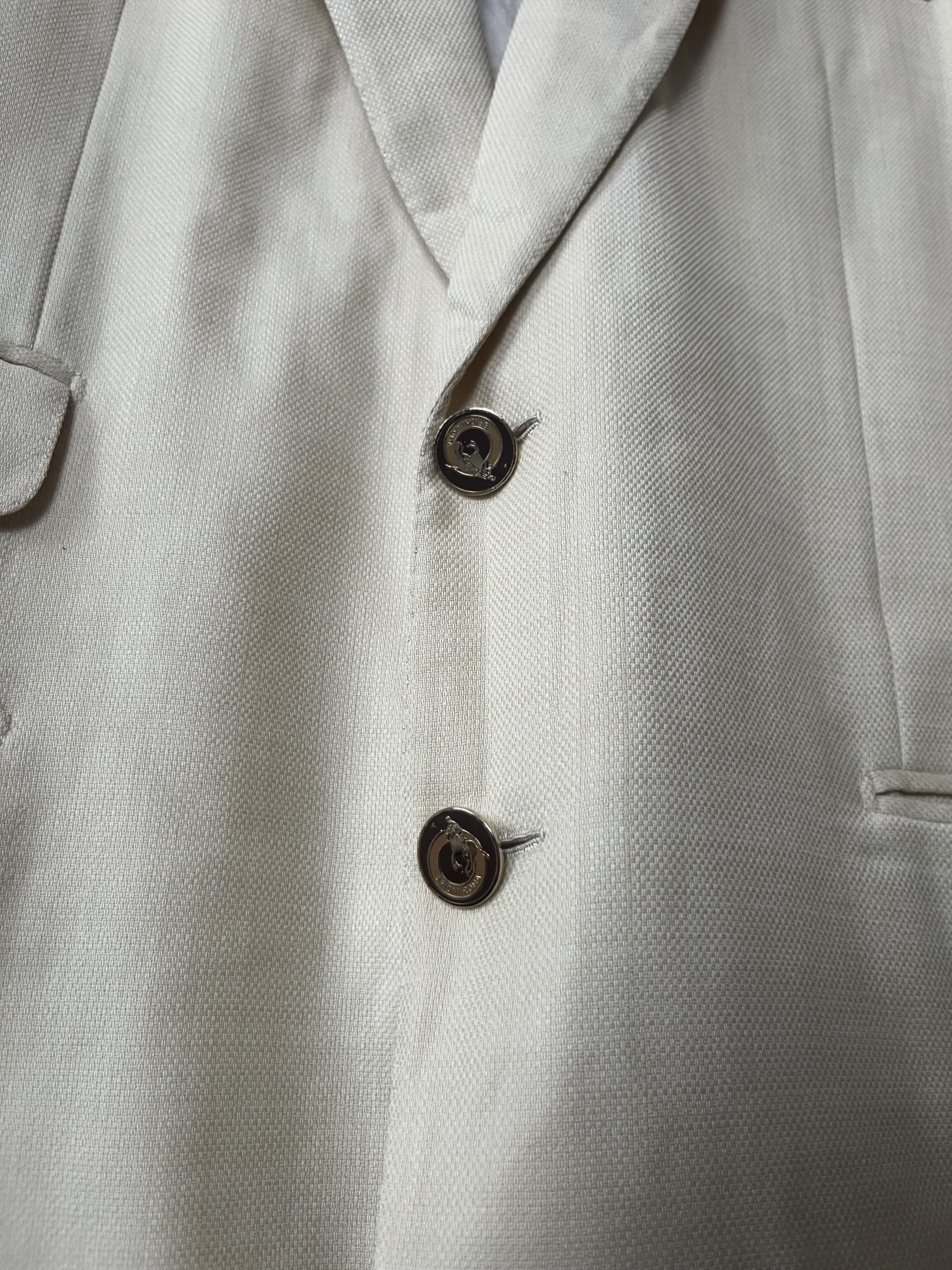 Brioni BRIONI Brunos Roma Beige Blazer IT50/US40 2 Buttons Size 50R - 2 Thumbnail