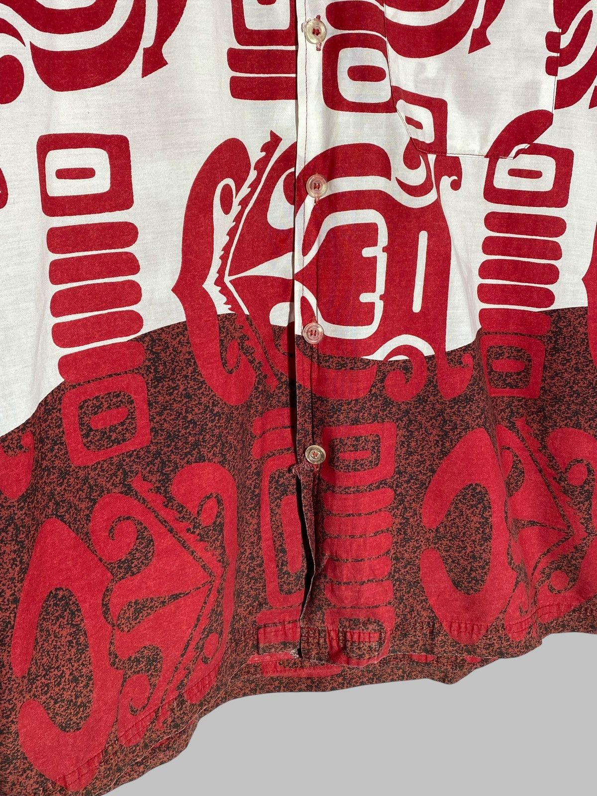 Quiksilver Vintage 90s Quiksilver Hawaiian Shirt Y2k All Over Print Size US L / EU 52-54 / 3 - 4 Thumbnail