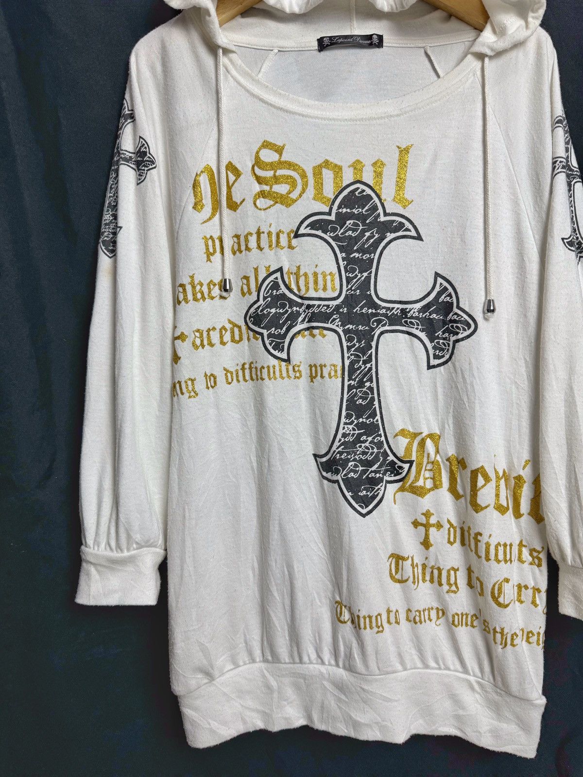 Hysteric Glamour × If Six Was Nine × Japanese Brand Crosses Poem Skull Lepoint Devue Size US L / EU 52-54 / 3 - 2 Thumbnail