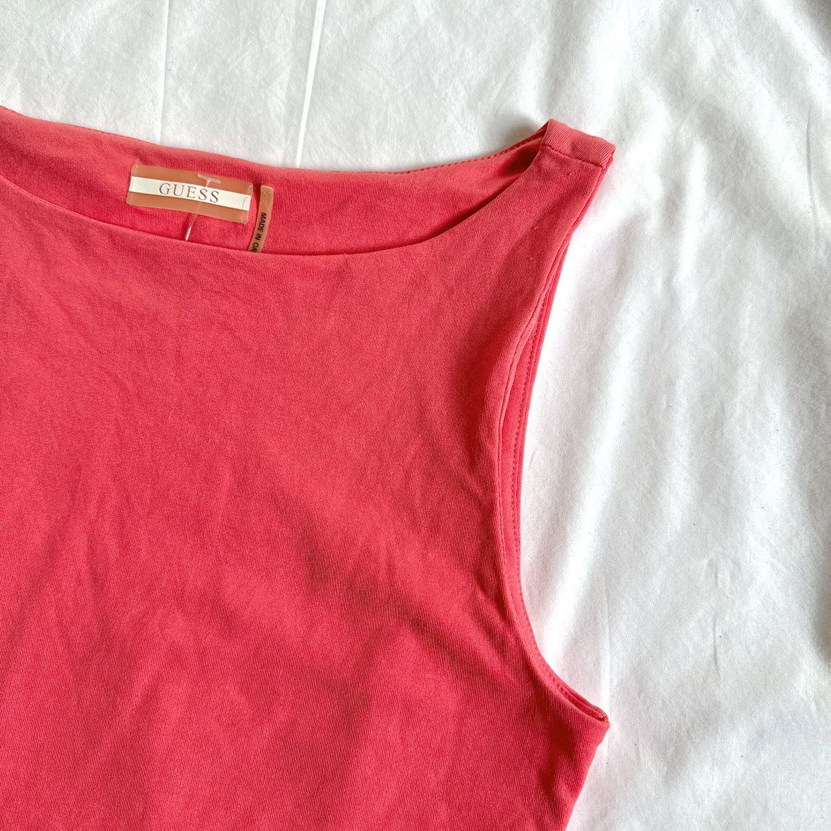 Guess Vintage Guess Tank Top Size S / US 4 / IT 40 - 2 Thumbnail