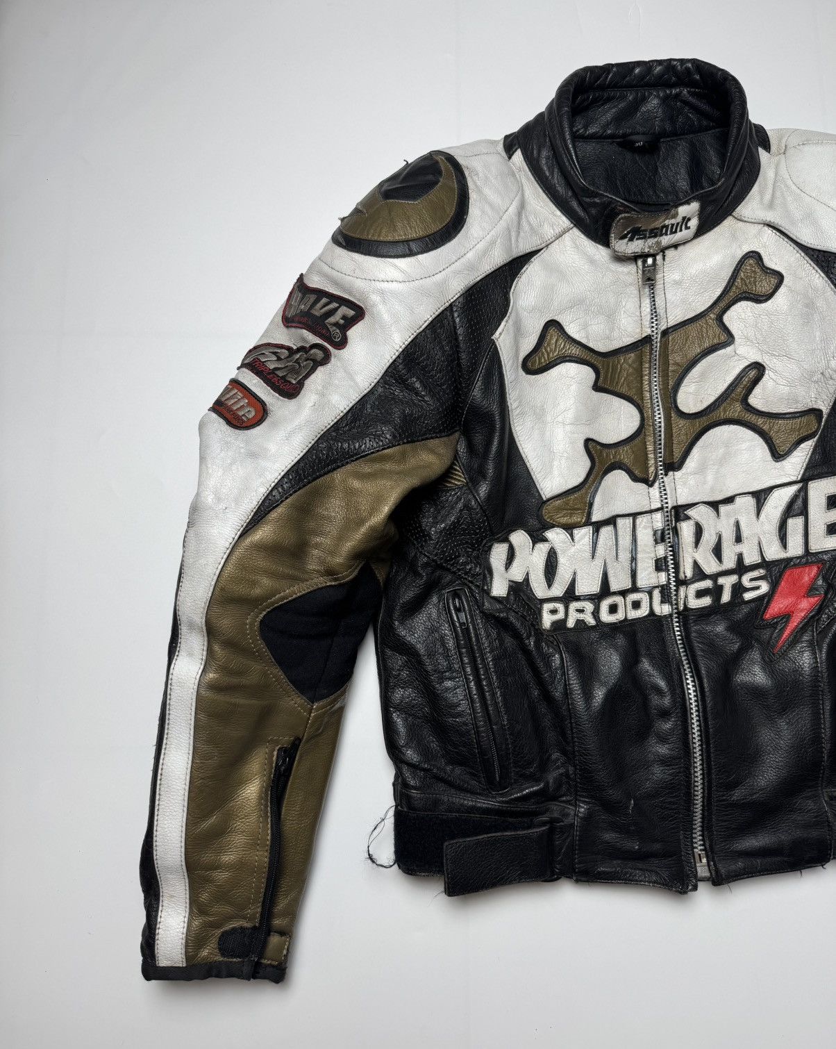 Vintage Vintage PowerRange Leather Racing Jacket Size US M / EU 48-50 / 2 - 5 Thumbnail