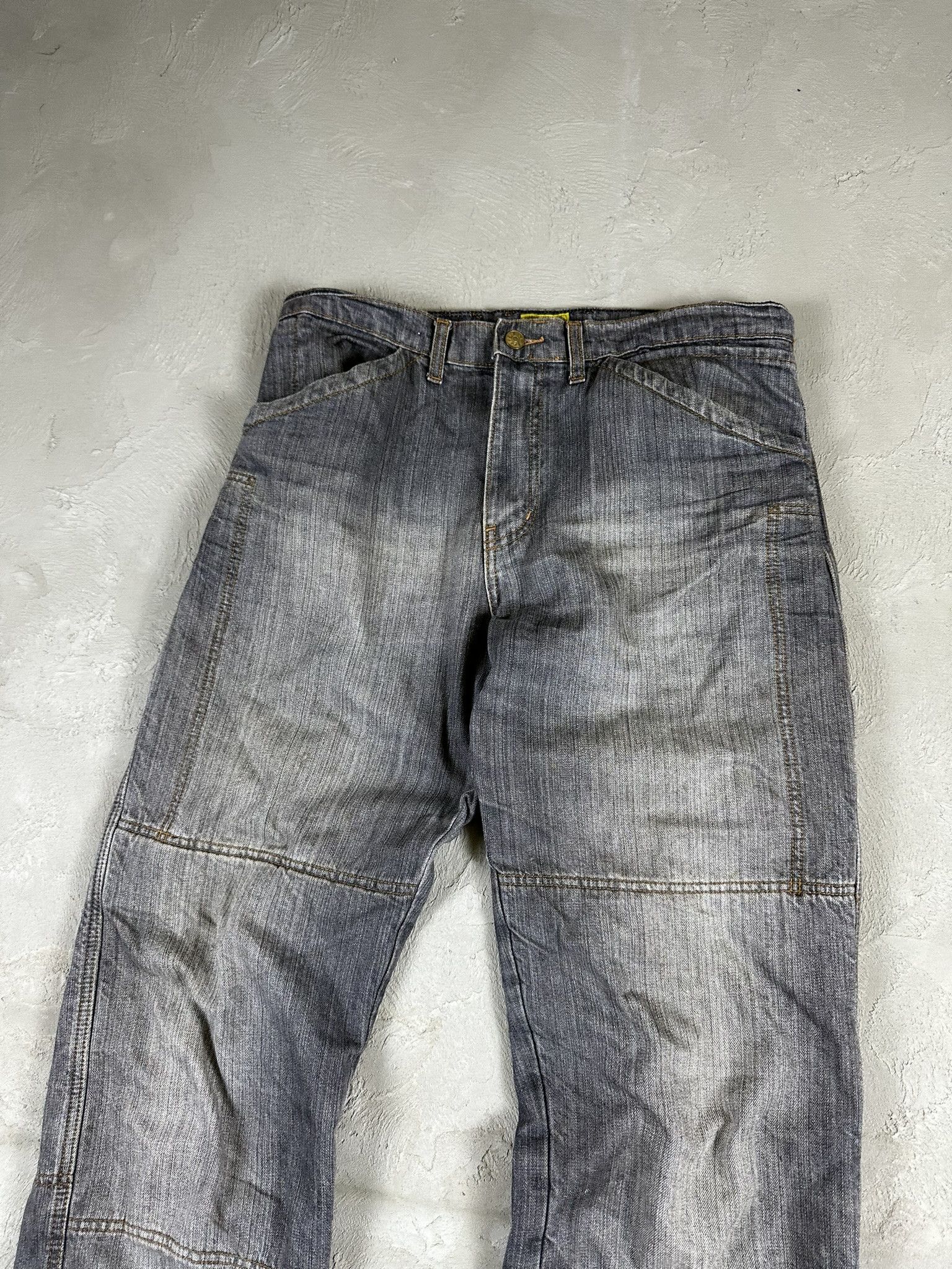 Draggin Jeans Vintage Y2k Draggin Jeans Faded Baggy Denim Jeans 00s Size US 34 / EU 50 - 3 Thumbnail