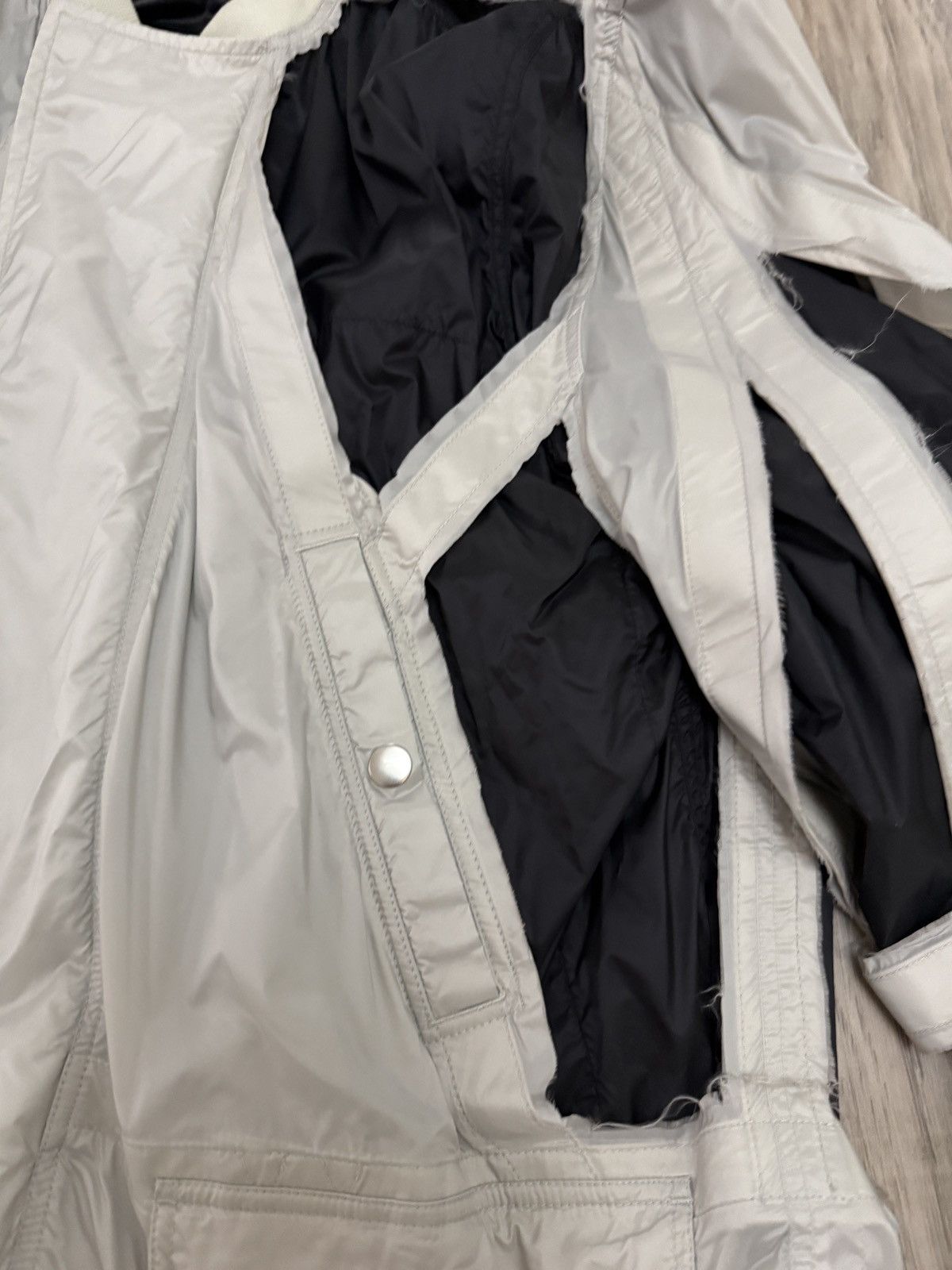 Rick Owens Rick Owens SS19 BABEL Runway Destroyed Rod Flight Jacket 50 Size US M / EU 48-50 / 2 - 5 Thumbnail