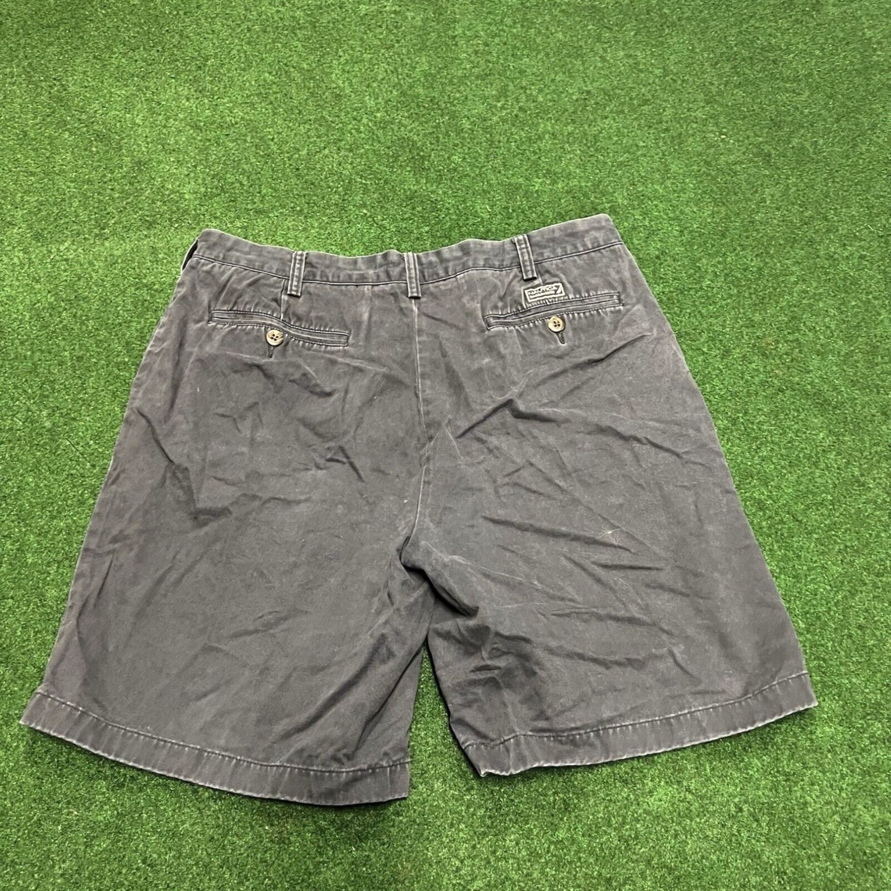 Nautica Nautica Men Shorts 36W Faded Blue 100% Cotton Relaxed Fit Chino Size US 36 / EU 52 - 7 Thumbnail