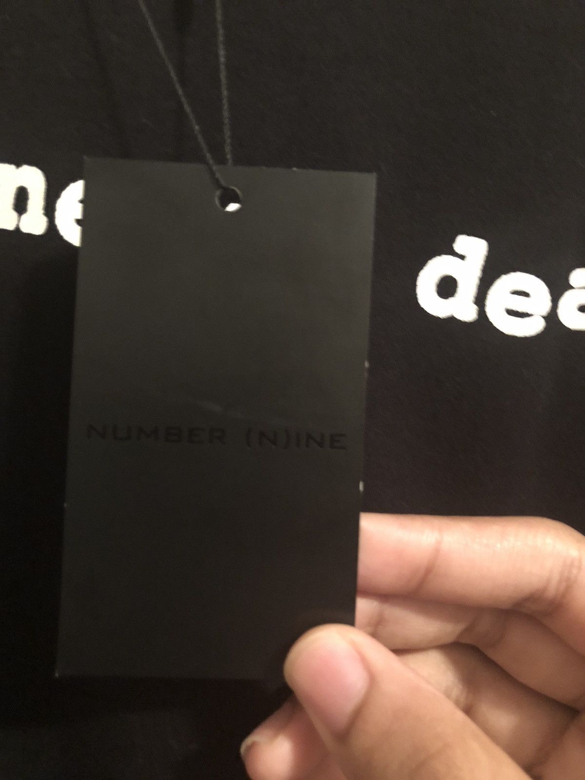 Number (N)ine Number nine numbernine is dead T-SHIRT tee Size US S / EU 44-46 / 1 - 2 Thumbnail