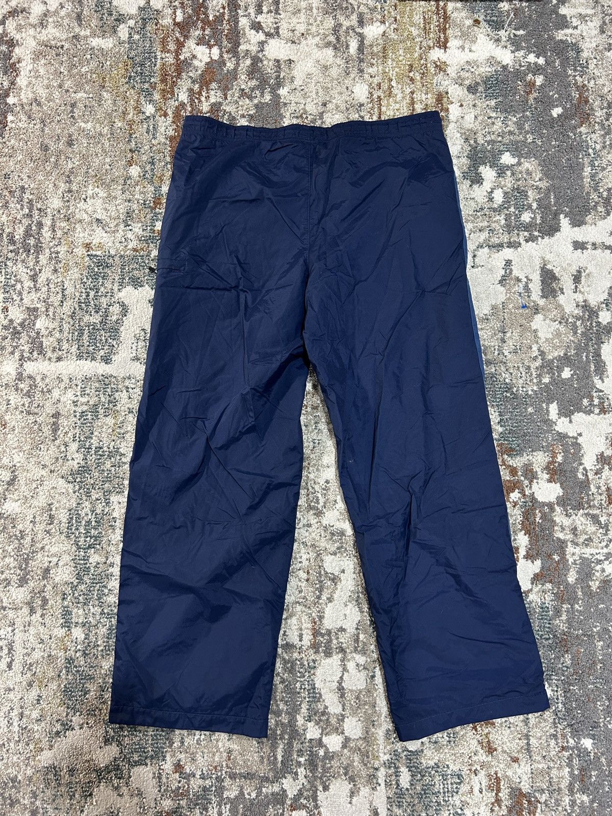 Nike Vintage Y2K Nike Navy Blue Wide Leg Track Pants Size US 32 / EU 48 - 2 Thumbnail