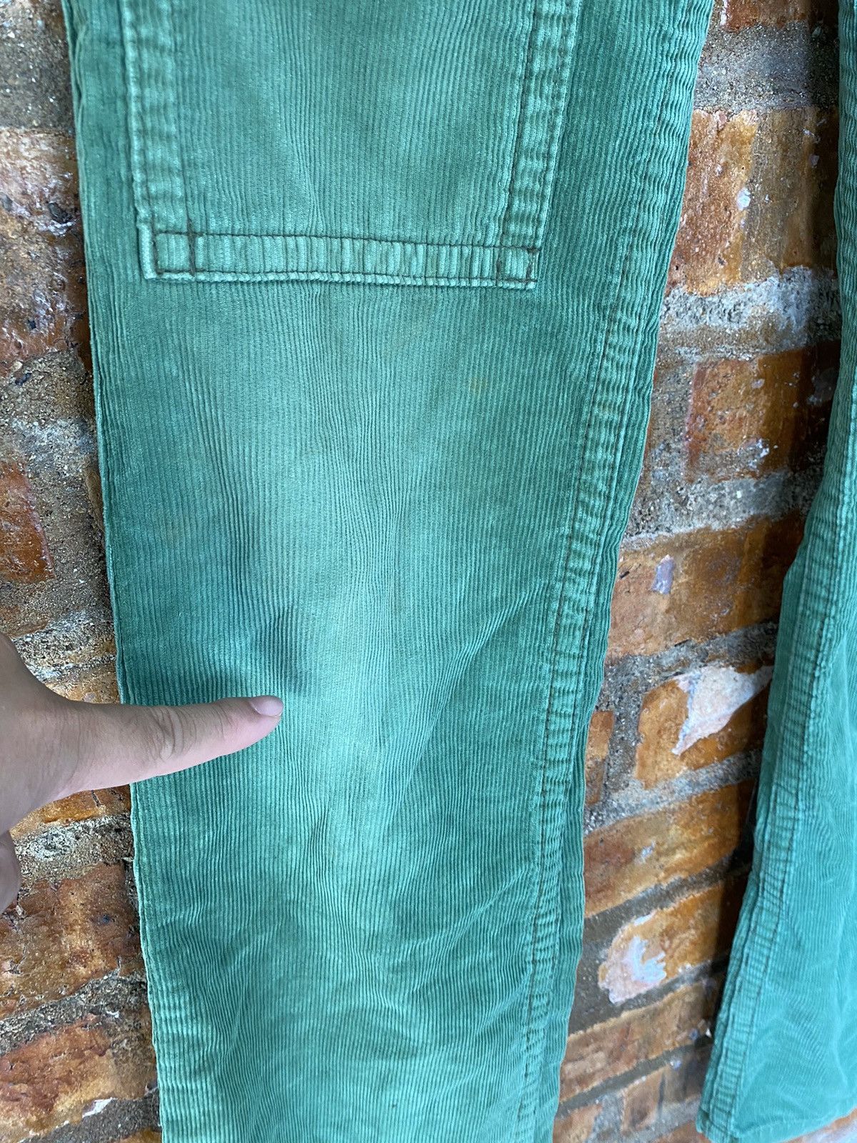 Hysteric Glamour 1990s Hysteric Glamour Flare Bush pants Size 28" / US 6 / IT 42 - 10 Thumbnail