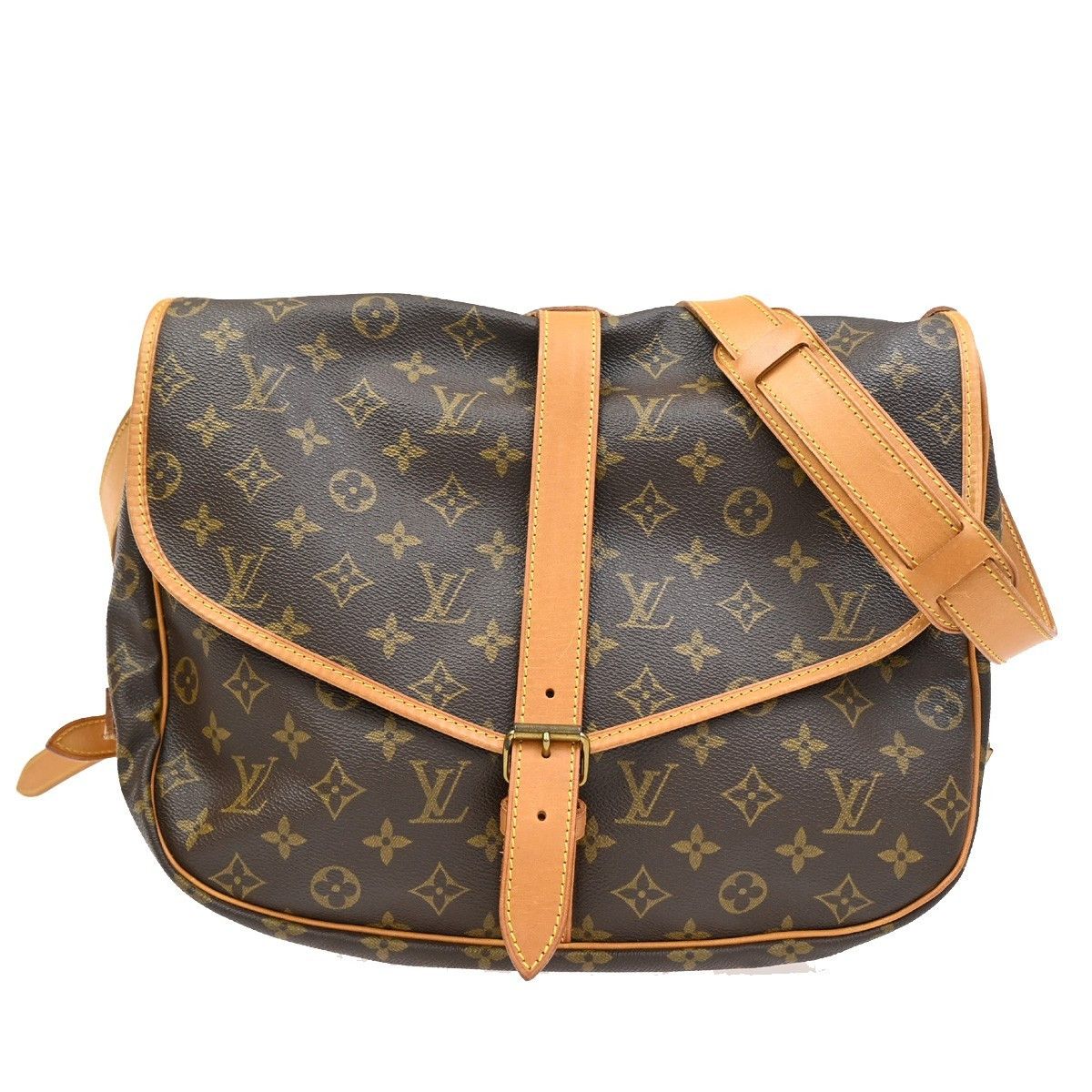 Louis Vuitton Louis Vuitton Saumur Handbag Monogram Canvas Size ONE SIZE - 1 Thumbnail