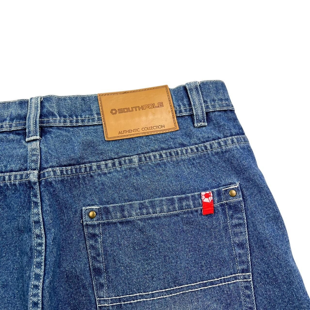 Southpole Vintage Southpole Baggy Denim Shorts / Jorts - Waist: 36” Size US 36 / EU 52 - 3 Thumbnail