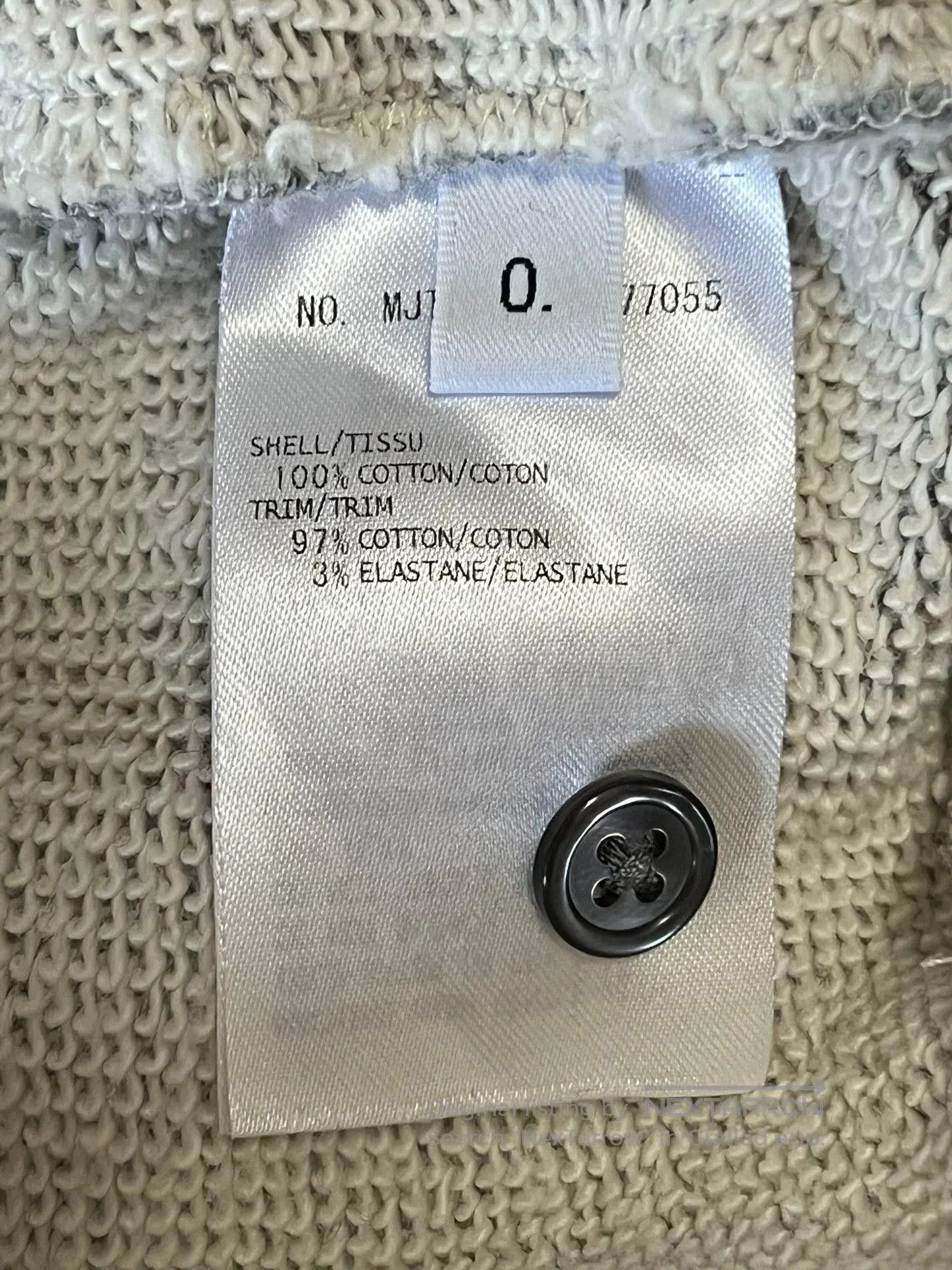 Thom Browne thom browne gray hoodie with stripes. Size US XXS / EU 40 - 6 Thumbnail
