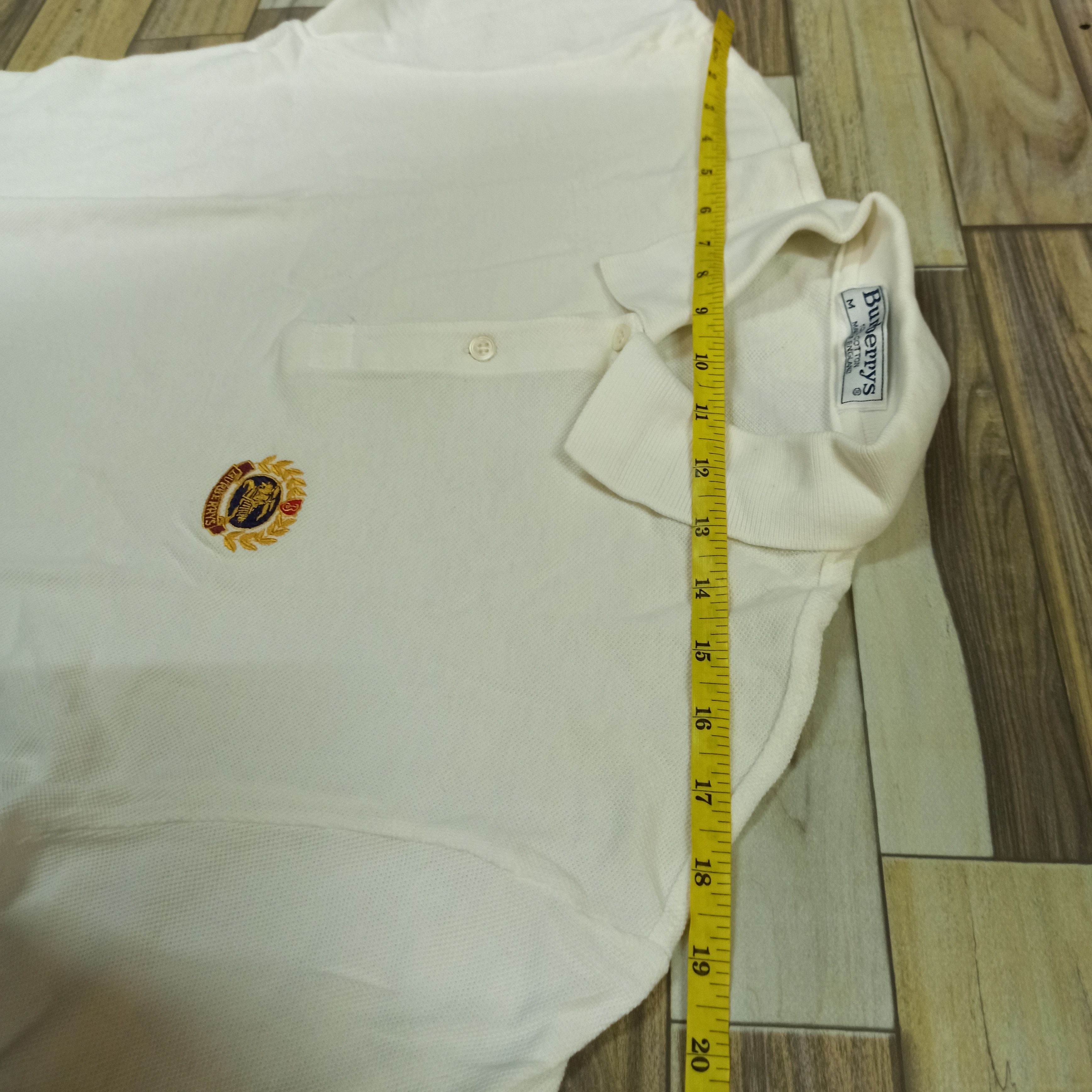 Burberry Vintage Burberry Polo Classic Logo Burberrys London England Size US M / EU 48-50 / 2 - 10 Thumbnail