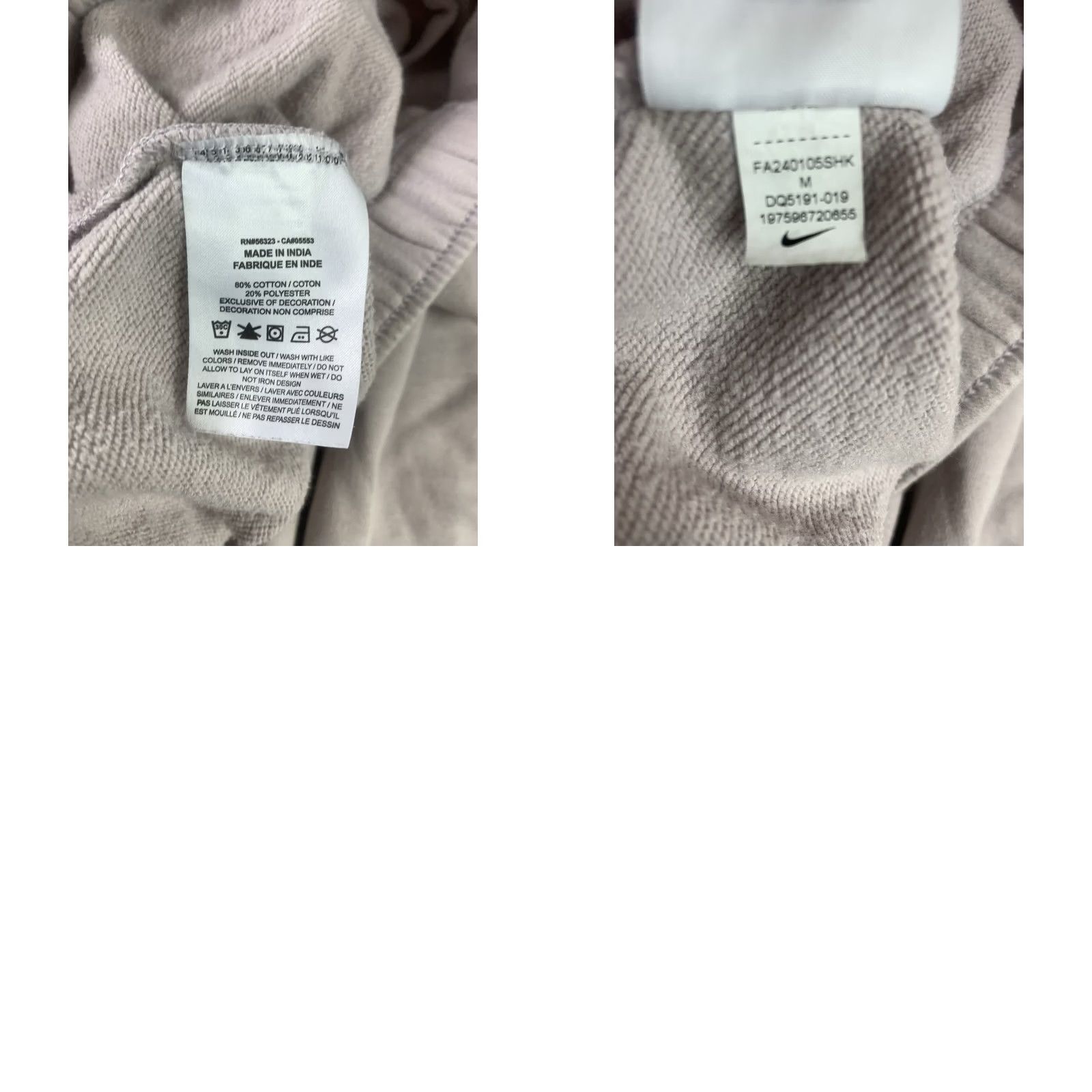 Nike Nike Sportswear Club Fleece Mid-Rise Joggers Womens Medium Pink Size 32" / US 10 / IT 46 - 8 Thumbnail
