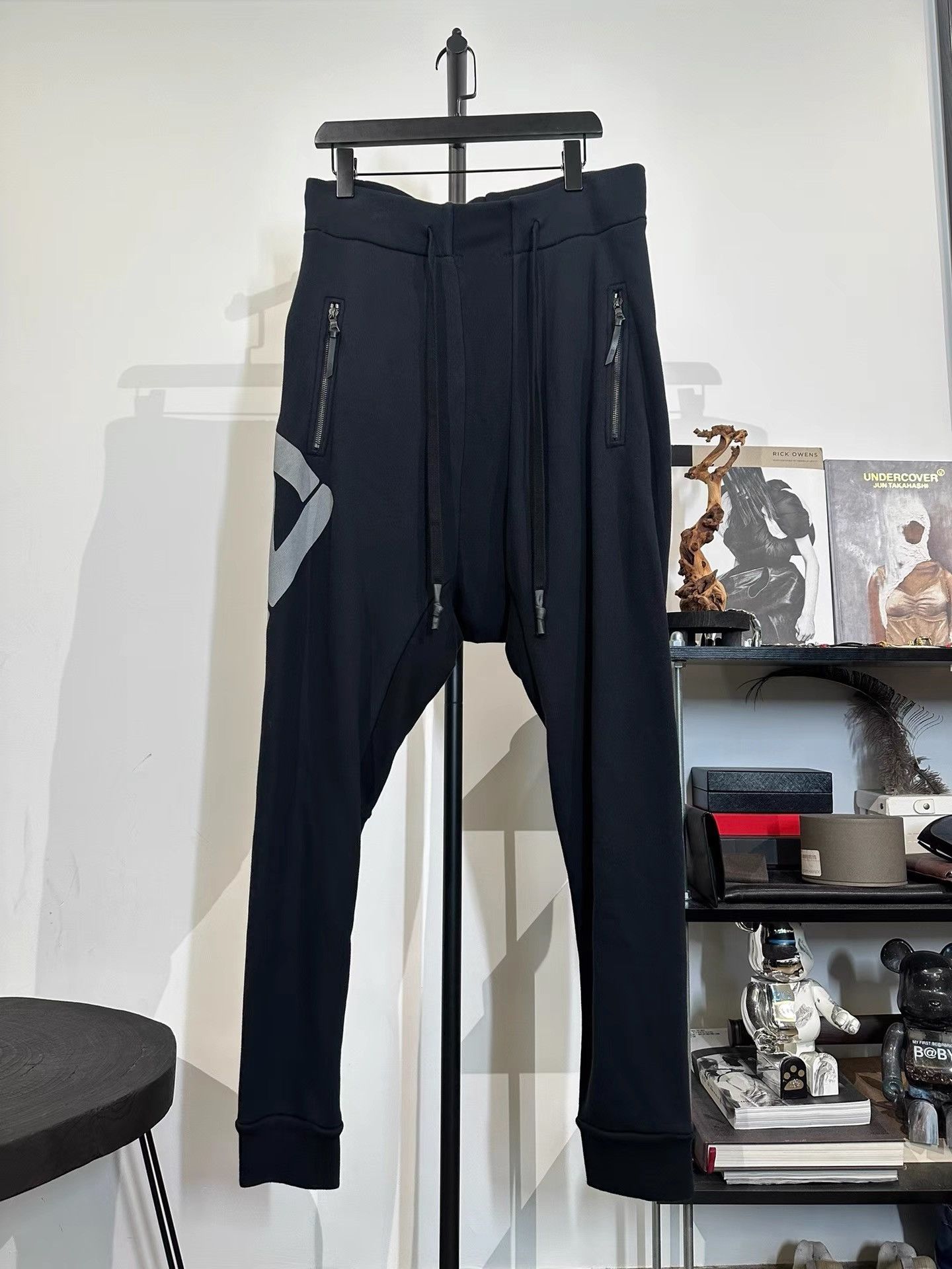 11 By Boris Bidjan Saberi 11by BBS Stitched Elastic Cuff Sweatpants K35 Size US 35 - 2 Thumbnail