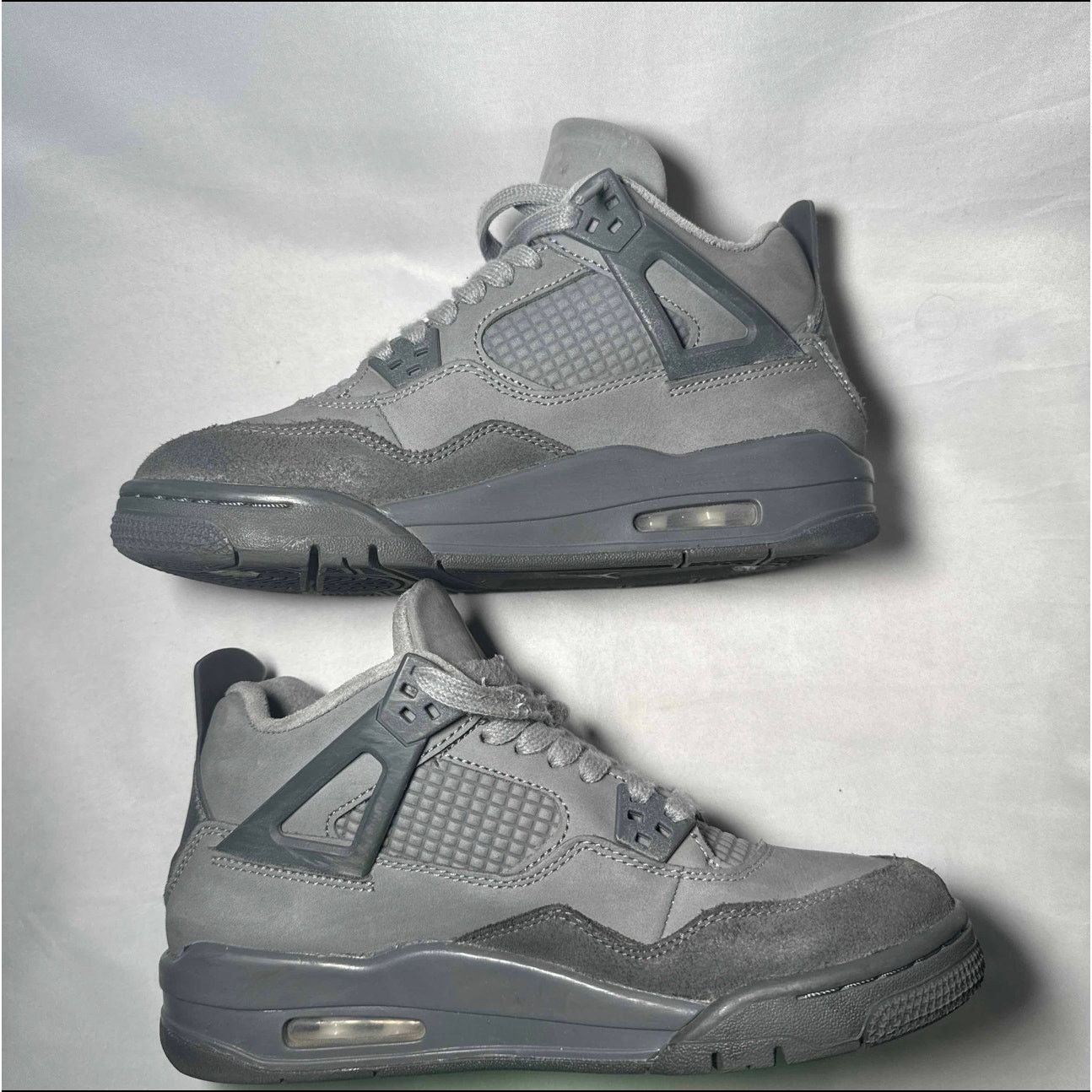 Jordan Brand × Nike Size 6 Nike Air Jordan 4 Retro SE GS Wet Cement Men's Shoes Size US 6 / EU 39 - 3 Thumbnail