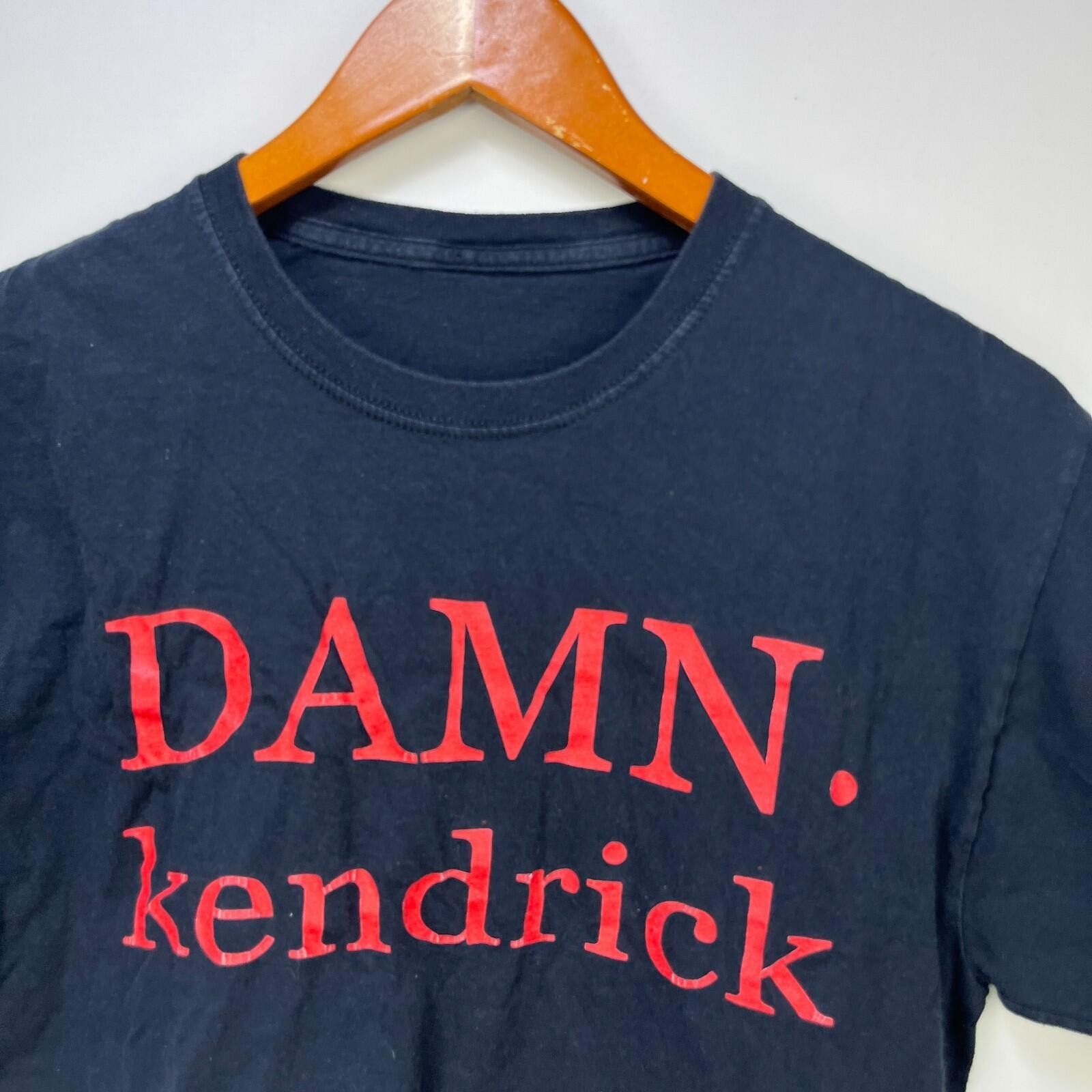 Vintage Kendrick Lamar DAMN Championship Tour Cropped T Shirt S/M Size S / US 4 / IT 40 - 2 Thumbnail