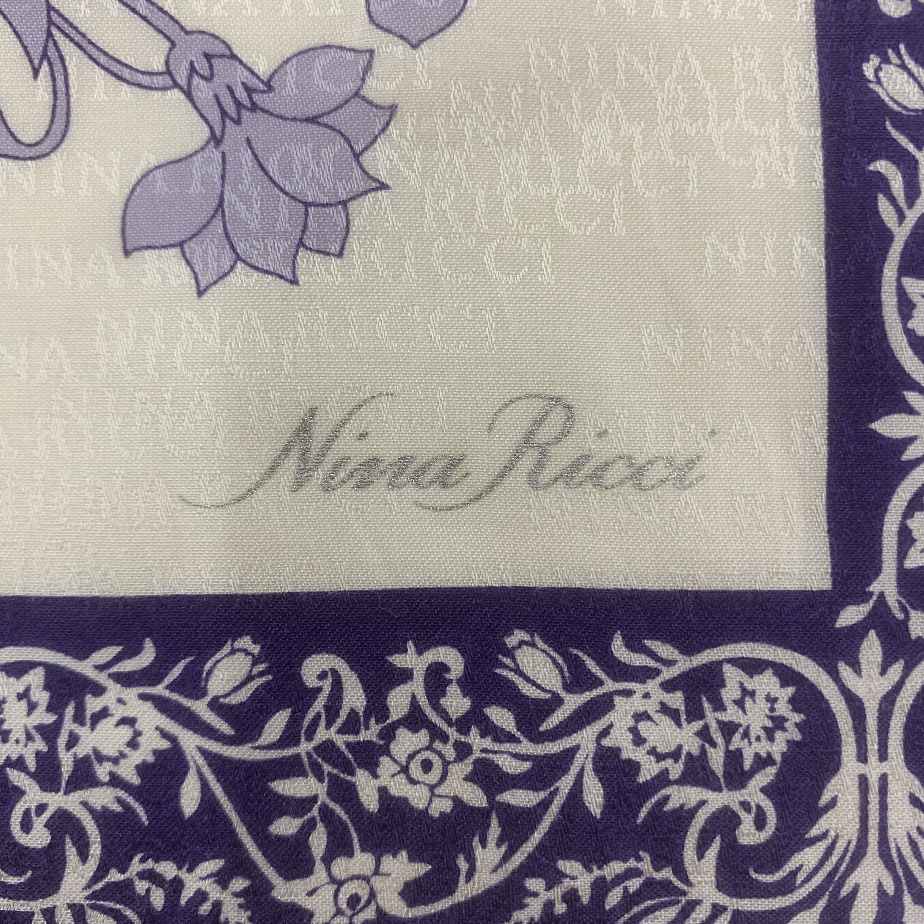 Nina Ricci Nina Ricci Handkerchief Bandana Neckerchief Square TB3360 Size ONE SIZE - 4 Thumbnail