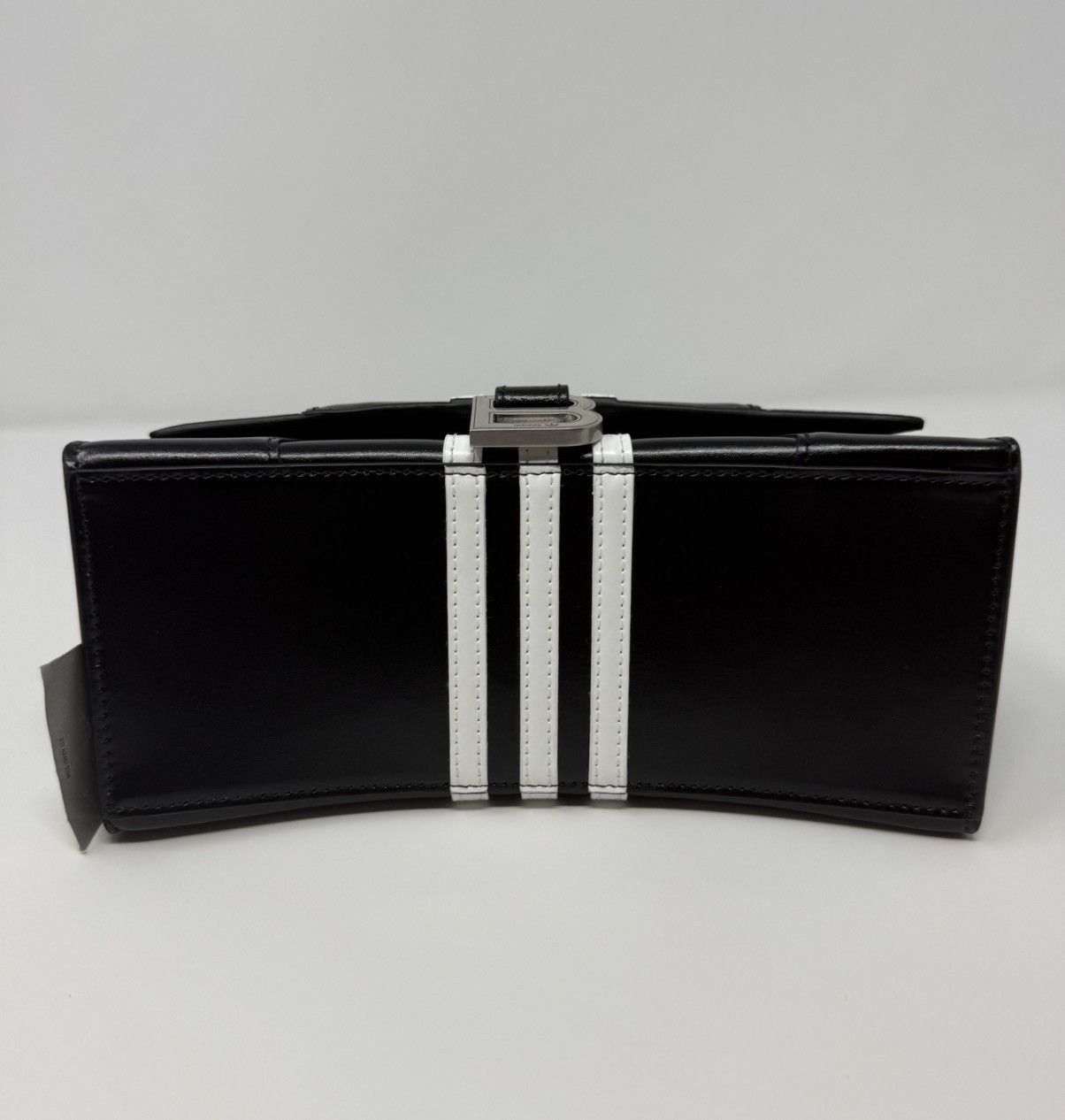 Adidas × Balenciaga Balenciaga Adidas Hourglass Leather Top Hand Bag Size ONE SIZE - 5 Thumbnail