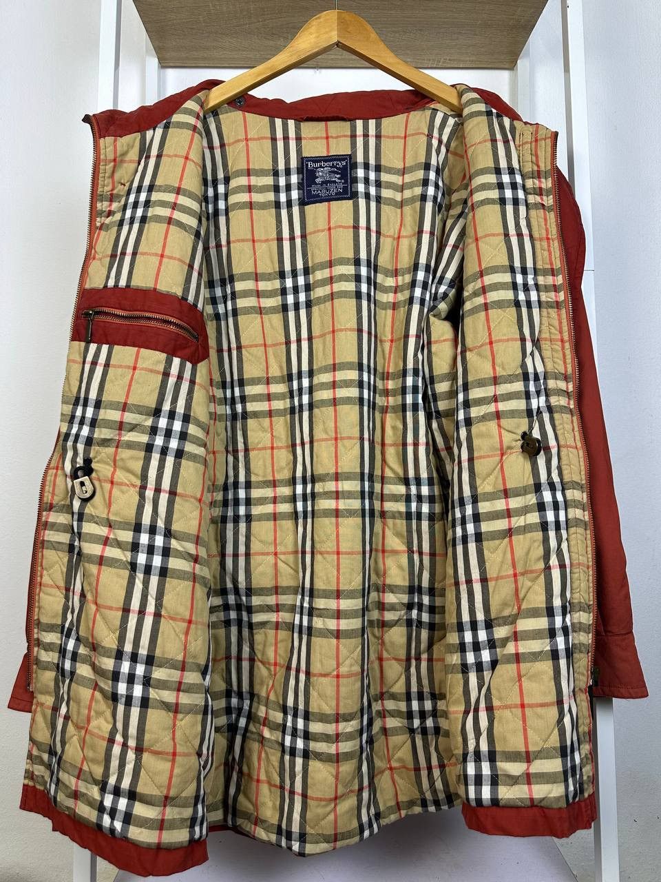 Burberry × Vintage Vintage BURBERRYS’ MARUZEN TOKYO Made in England Nova Checks Size US M / EU 48-50 / 2 - 9 Thumbnail