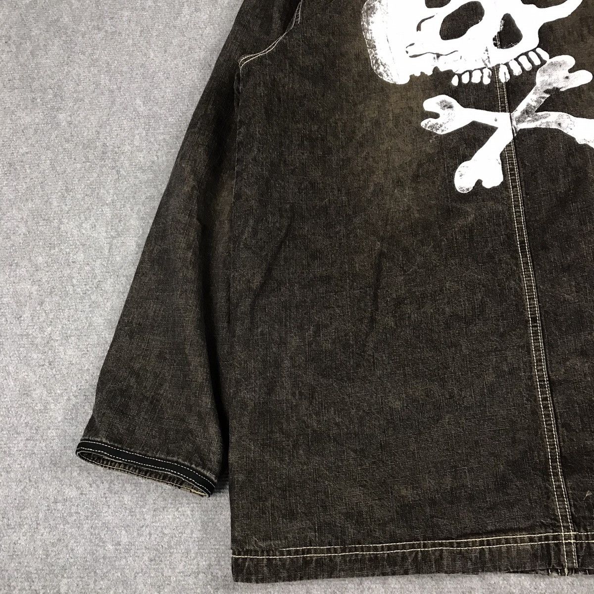 If Six Was Nine × Japanese Brand × Le Grande Bleu (L.G.B.) JAPAN STYLE ALLIX DESIGN FUR HOODIES SKULL JACKET Size US L / EU 52-54 / 3 - 11 Thumbnail
