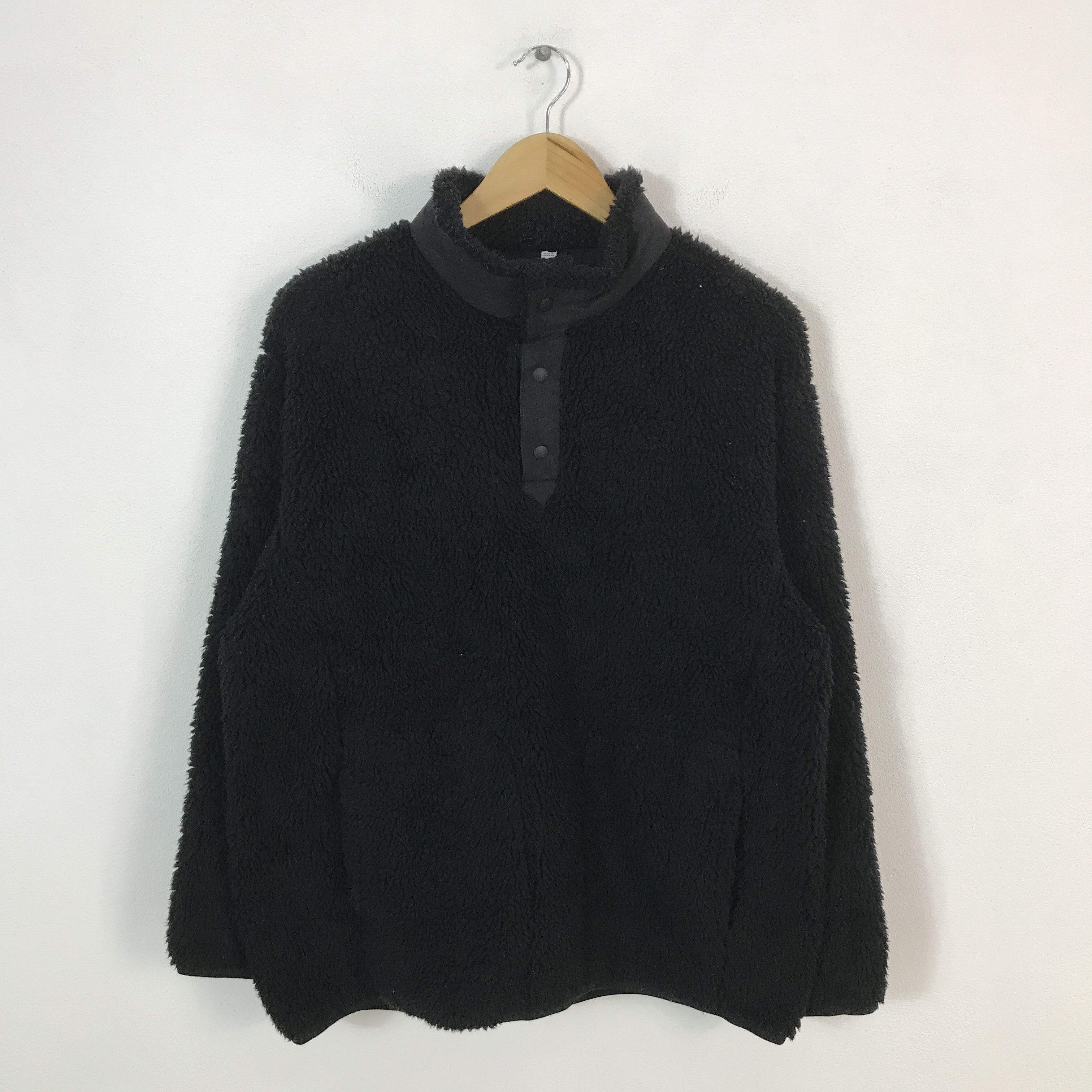 Uniqlo × White Mountaineering White Mountaineering x Uniqlo fleece half button jacket Size US L / EU 52-54 / 3 - 1 Thumbnail