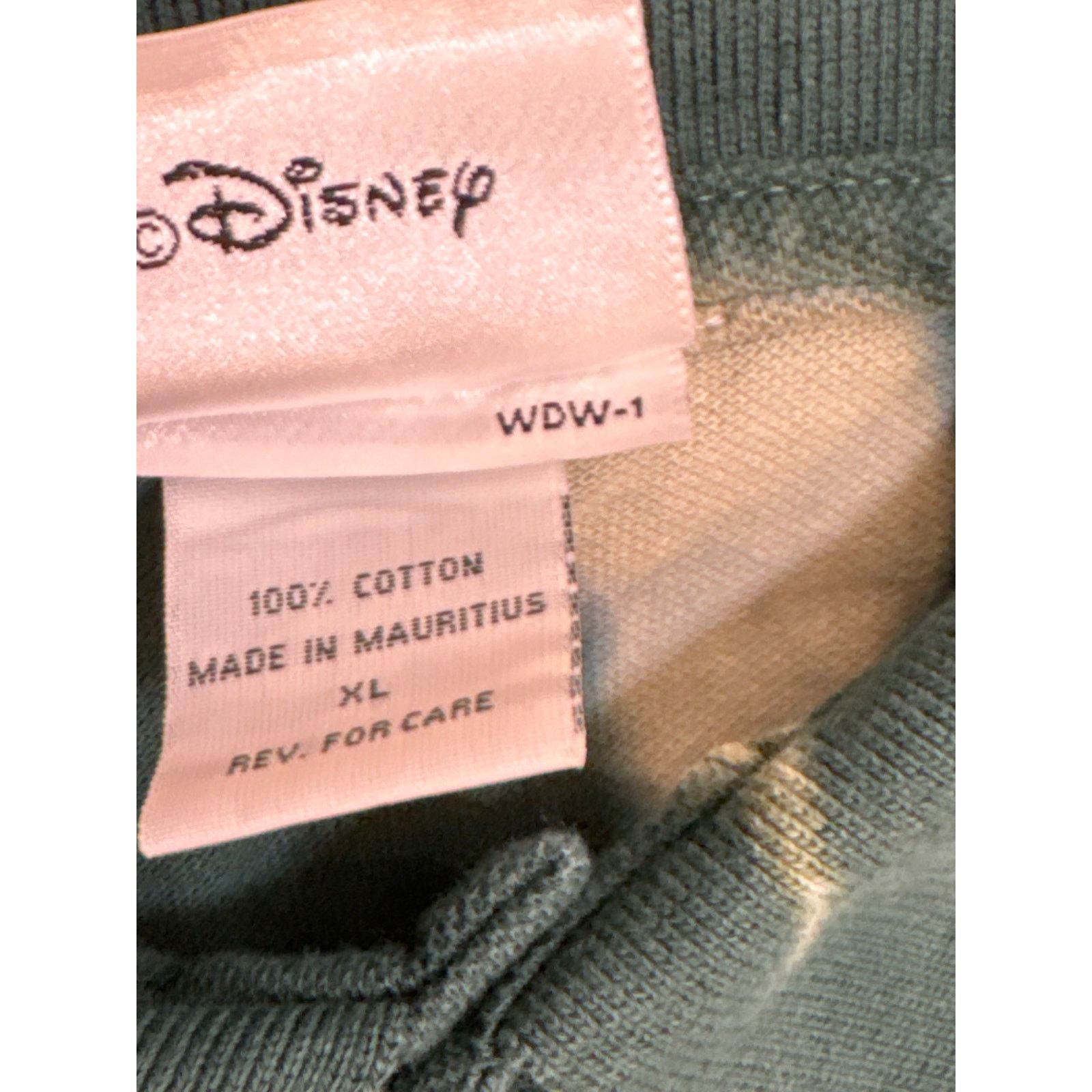 Disney Walt Disney World Mickey Golf XL Polo shirt bleach dyed Size US XL / EU 56 / 4 - 3 Thumbnail