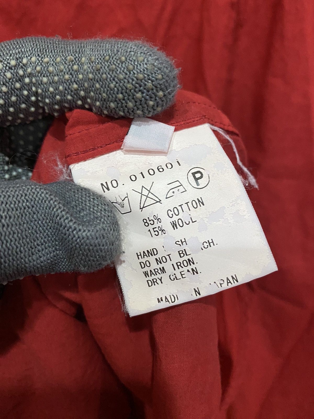 FACTOTUM VINTAGE FACTOTUM RED SHIRT MADE IN JAPAN 90S COTTON-WOOL Size US S / EU 44-46 / 1 - 7 Thumbnail