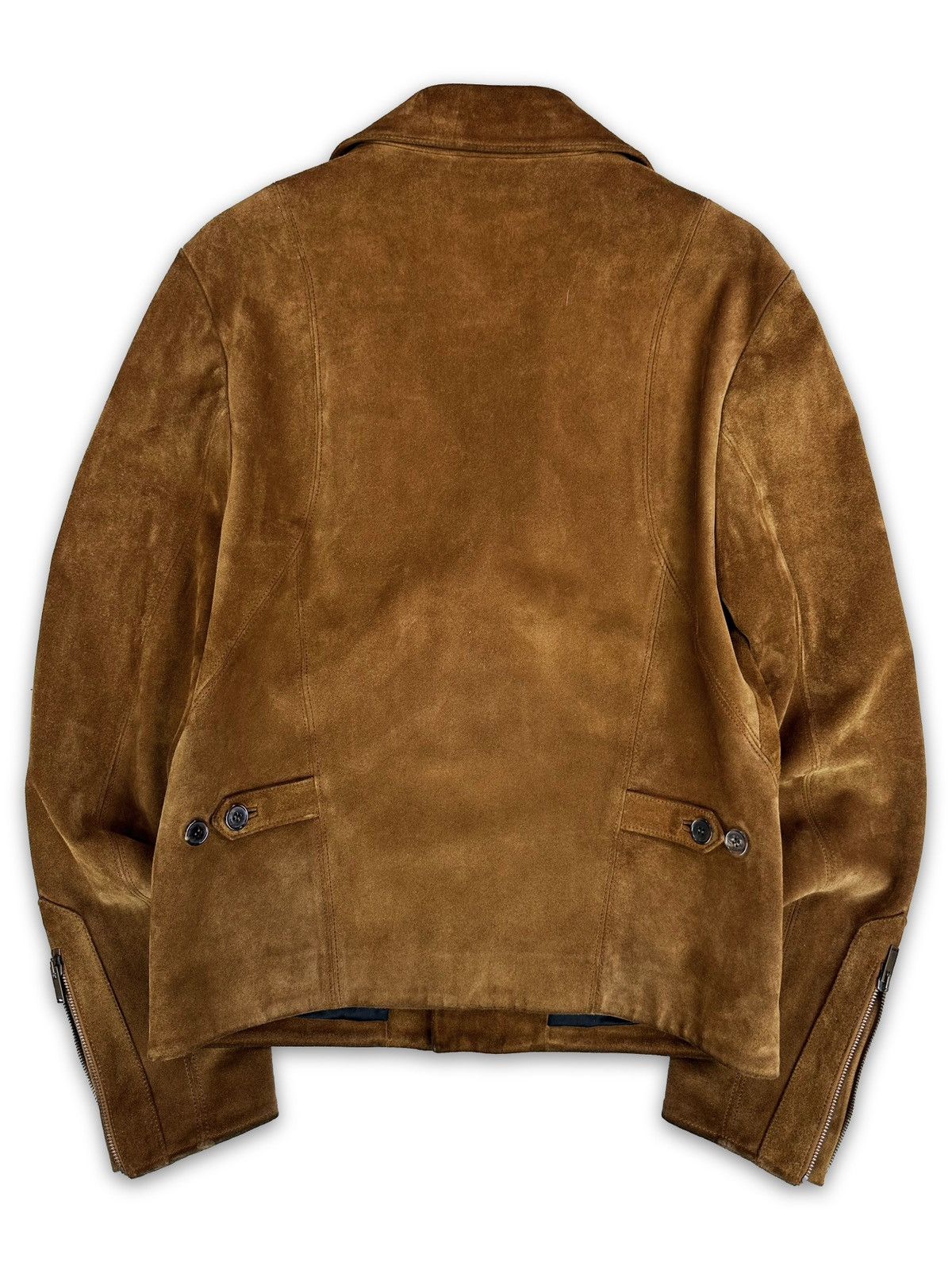Saint Laurent Paris SS20 Saint Laurent Paris Suede ‘Carved’ Multi Pocket Jacket Size US M / EU 48-50 / 2 - 3 Thumbnail