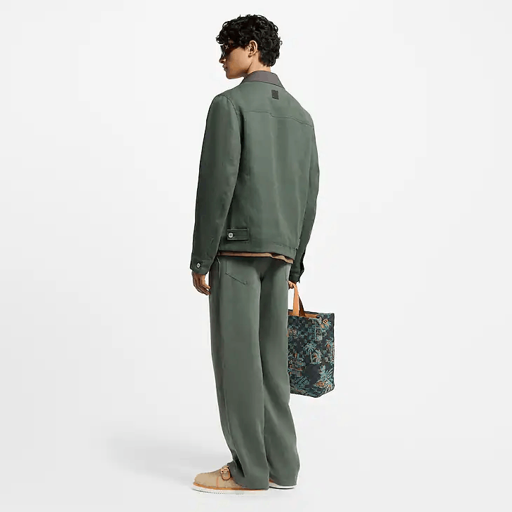 Louis Vuitton Light Linen Workwear Trousers Size 50R - 4 Thumbnail