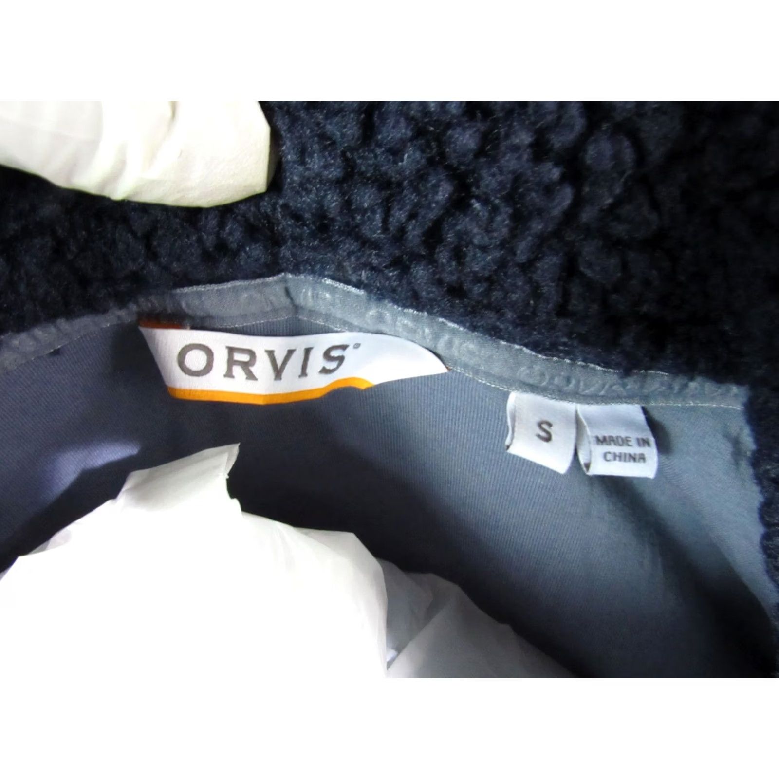 Orvis ORVIS Jacket Shacket Navy Size Small Wool Polyester Quilted Fleece Lined 1/4 Snap Button Men’s Short Sleeve? Size US S / EU 44-46 / 1 - 6 Thumbnail