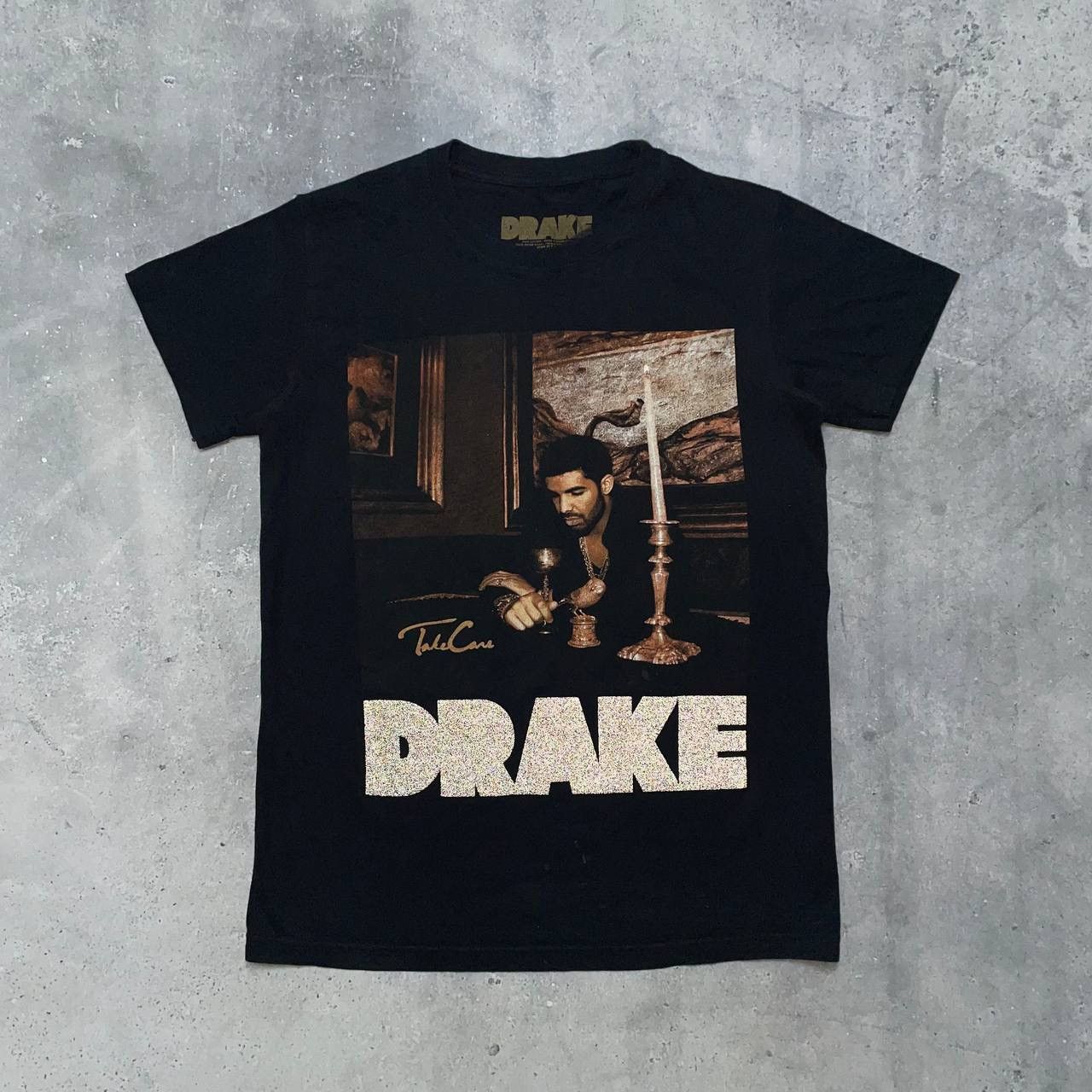 Drake × October's Very Own × Rap Tees 2012 Drake Take Care Album T Shirt Size S Size US S / EU 44-46 / 1 - 2 Thumbnail