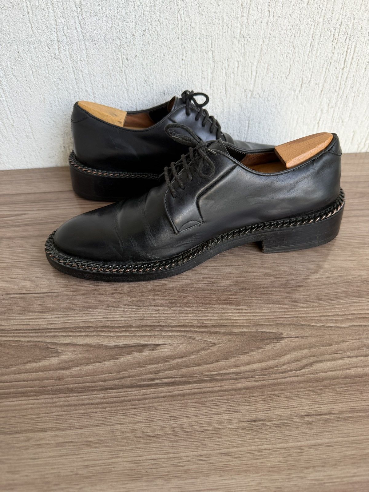 Raf Simons 🕷️ss12 chain derby Size US 9 / EU 42 - 12 Thumbnail